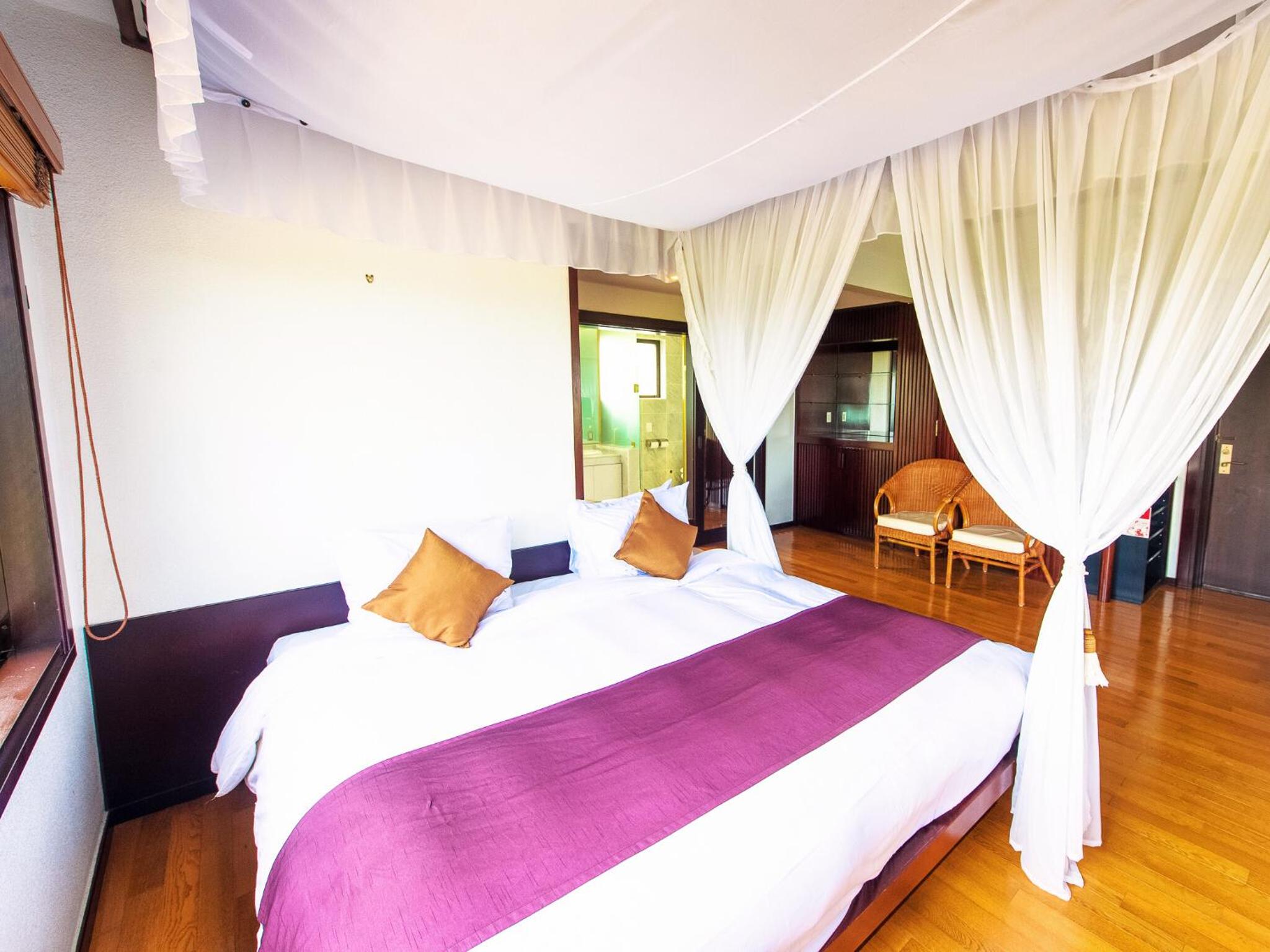 Room, Double Bed, Garden View
