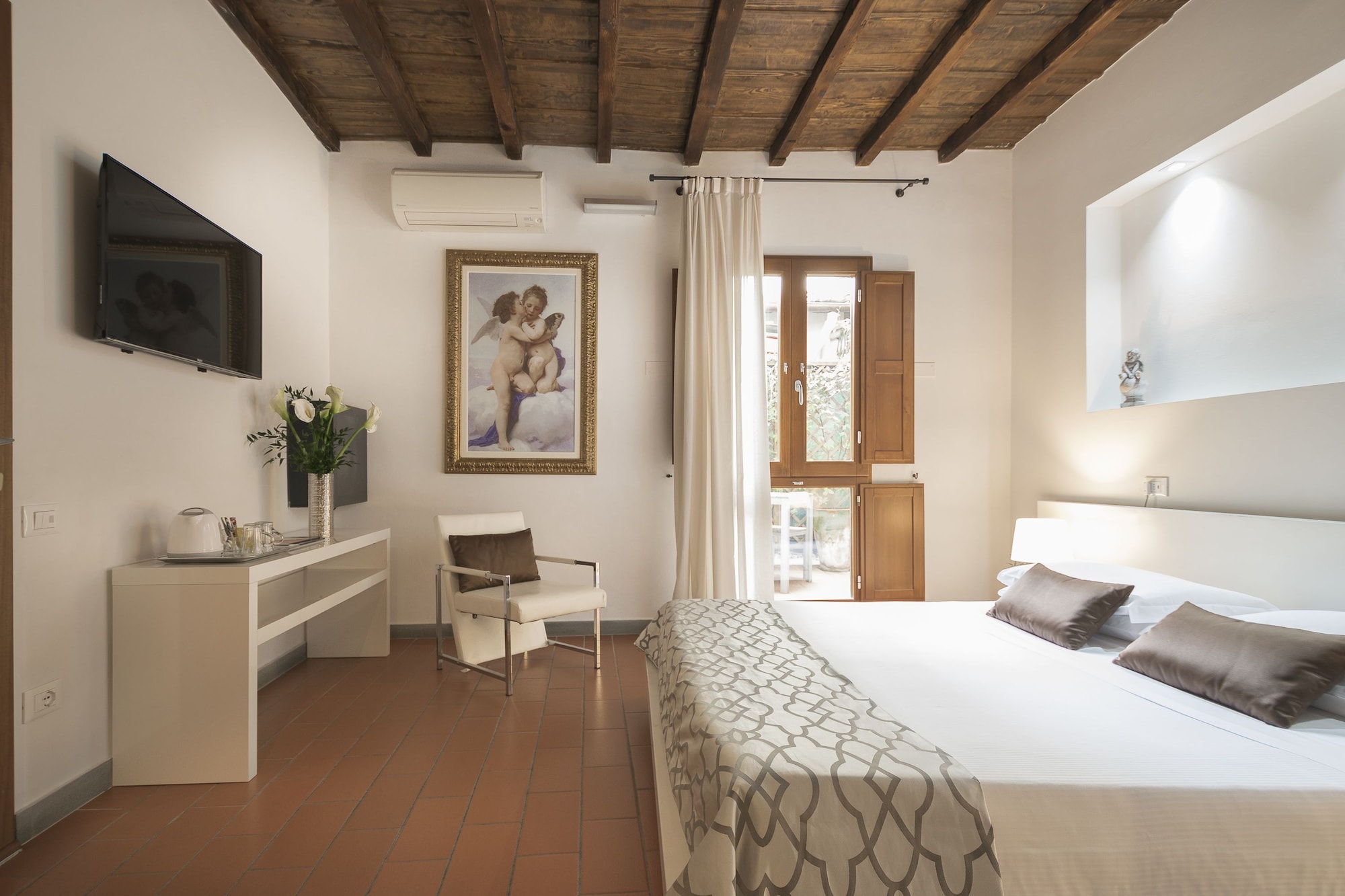غرفة ديلوكس بسرير كوين، SETTE ANGELI ROOMS 7/10