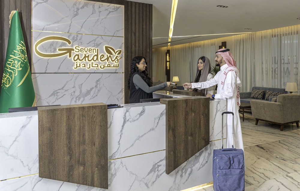 Lobby at Seven Gardens Riyadh Hotel, RIYADH