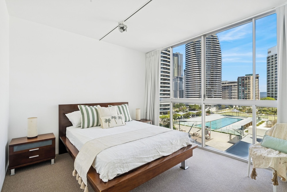 فيلا بسرير كينج وسرير كوين وسريرين منفصلين بإطلالة على البحر بـ3 غرف نوم، ULTIQA Air on Broadbeach 2/9