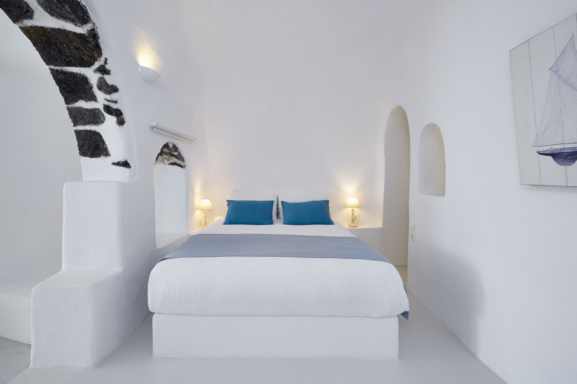 Atrium, Villa, 2 Queen Beds, Sea View, Jetted Tub