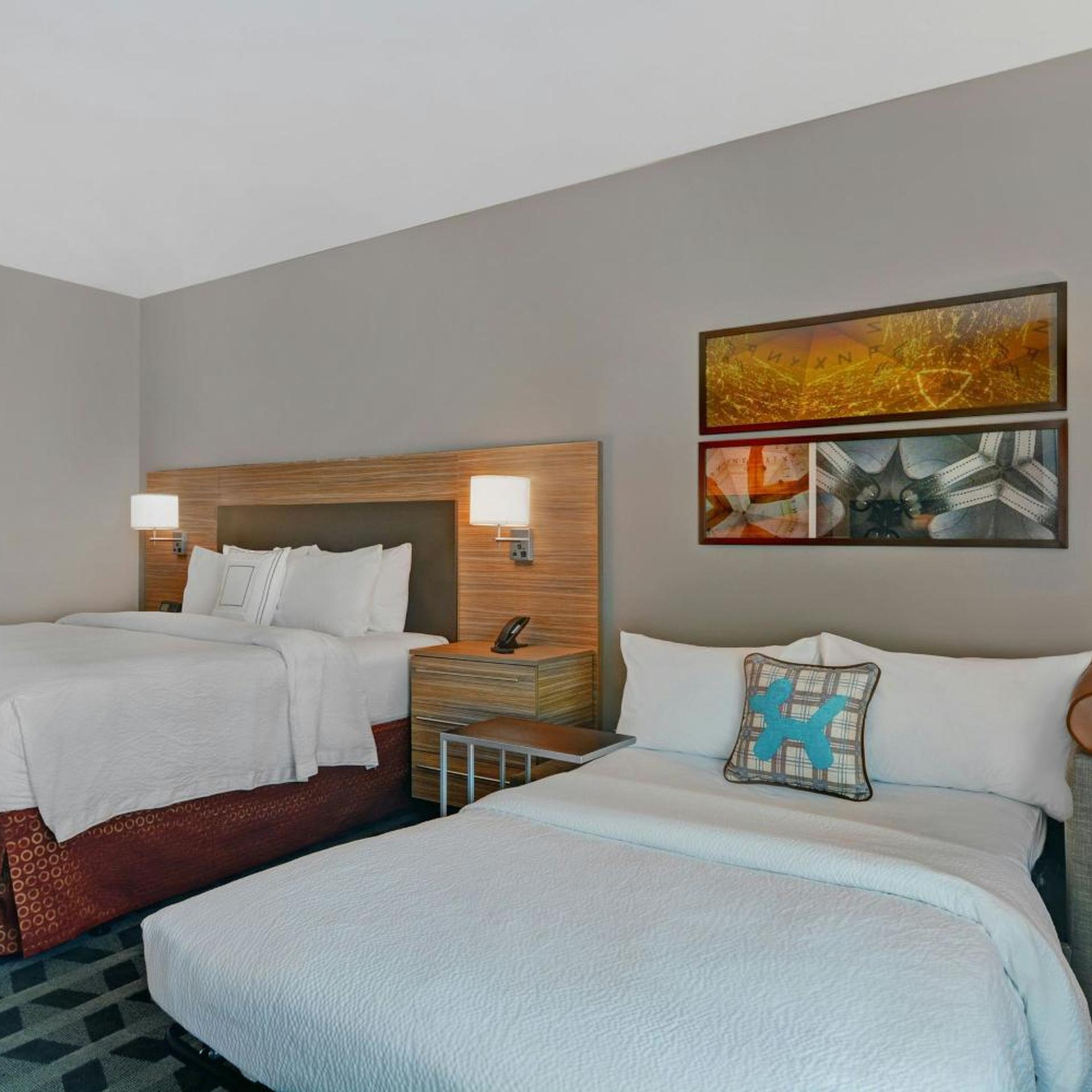 استوديو بسرير كينج بإطلالة على المدينة مع أريكة بحوض استحمام لذوي الإعاقة، TownePlace Suites by Marriott Jacksonville East 2/7