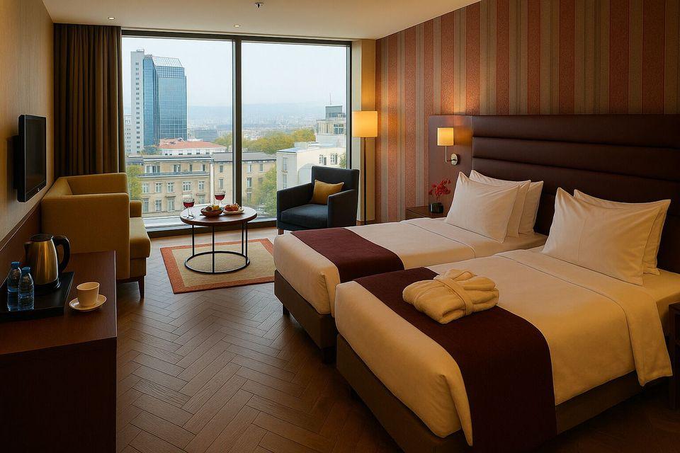 Family Suite, 2 Double Beds, Bosphorus View