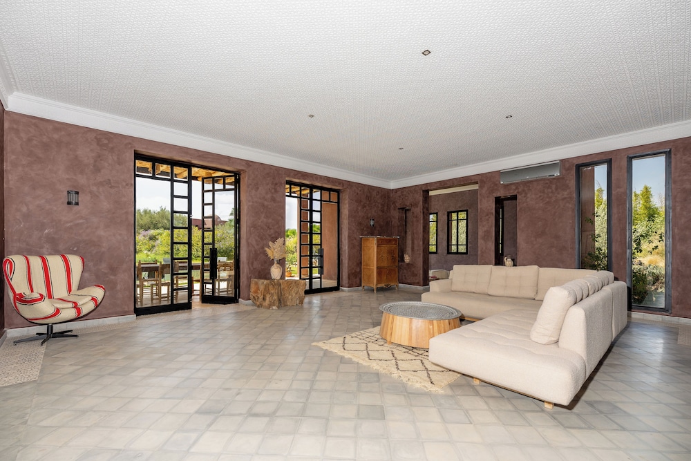Lobby at Fellah Hotel, MARRAKECH