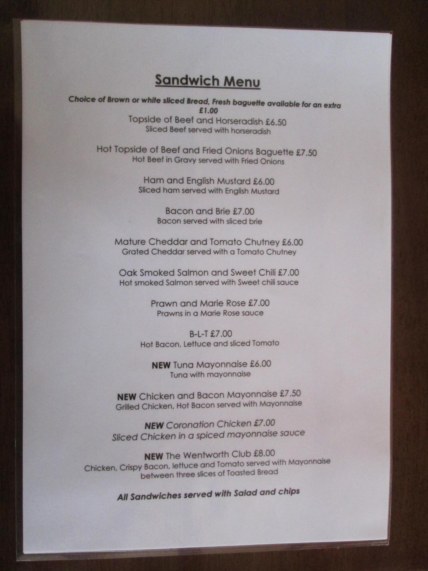 The Wentworth Arms - Inn 36/45