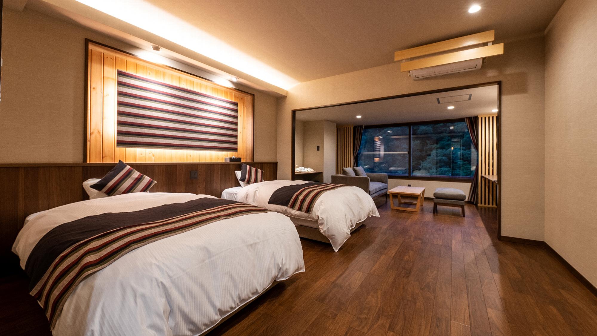 Comfort, Twin Beds, River View, Adult Only