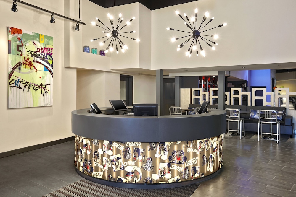 Lobby at Aloft Calgary University, CALGARY
