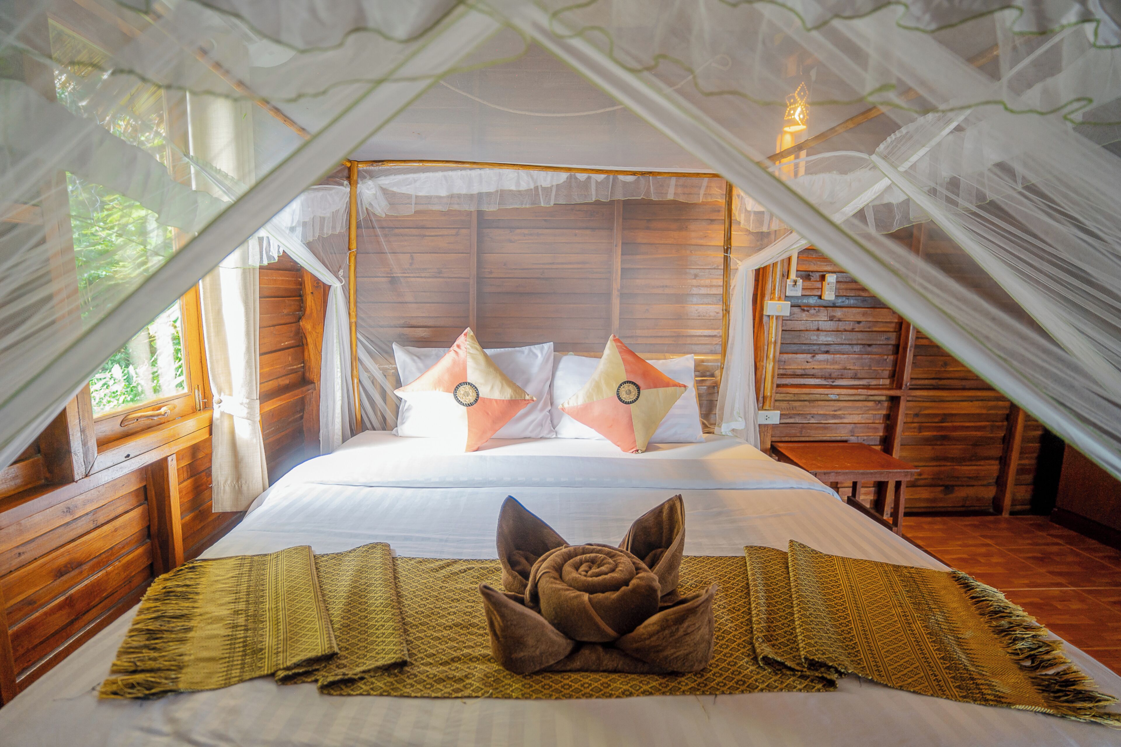 Teakwood, House, Double Bed, Sea View