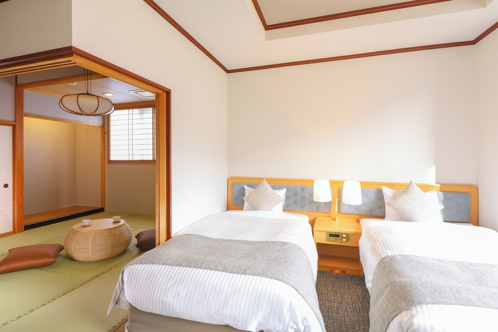Interior, Japanese Western, Superior, Twin Beds, 3 Futon Beds, Tatami