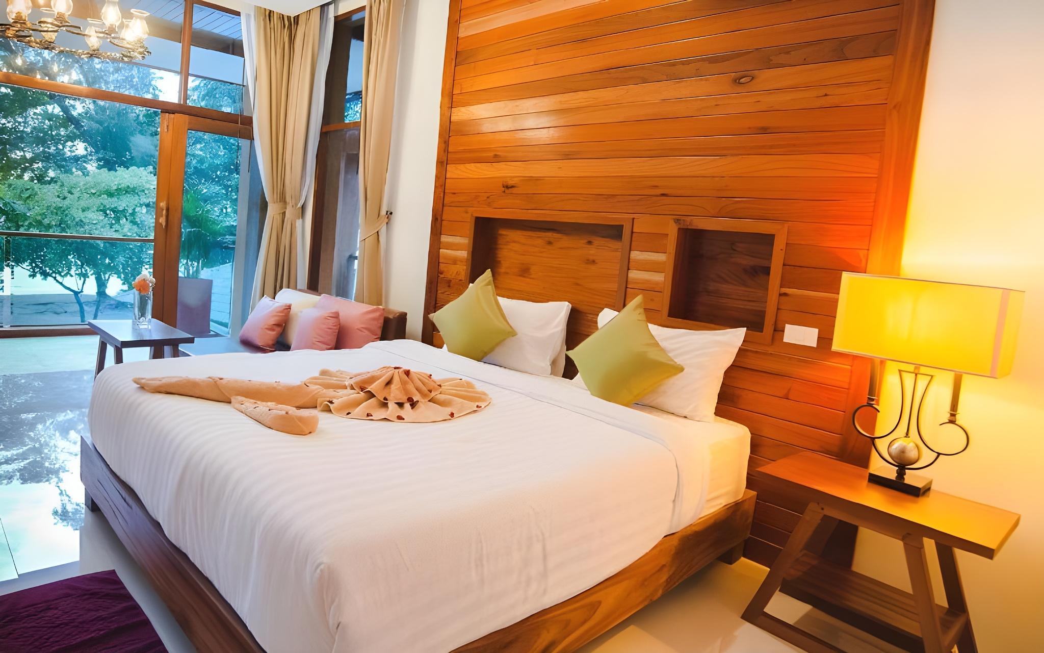 Top, Villa, King Bed, with View
