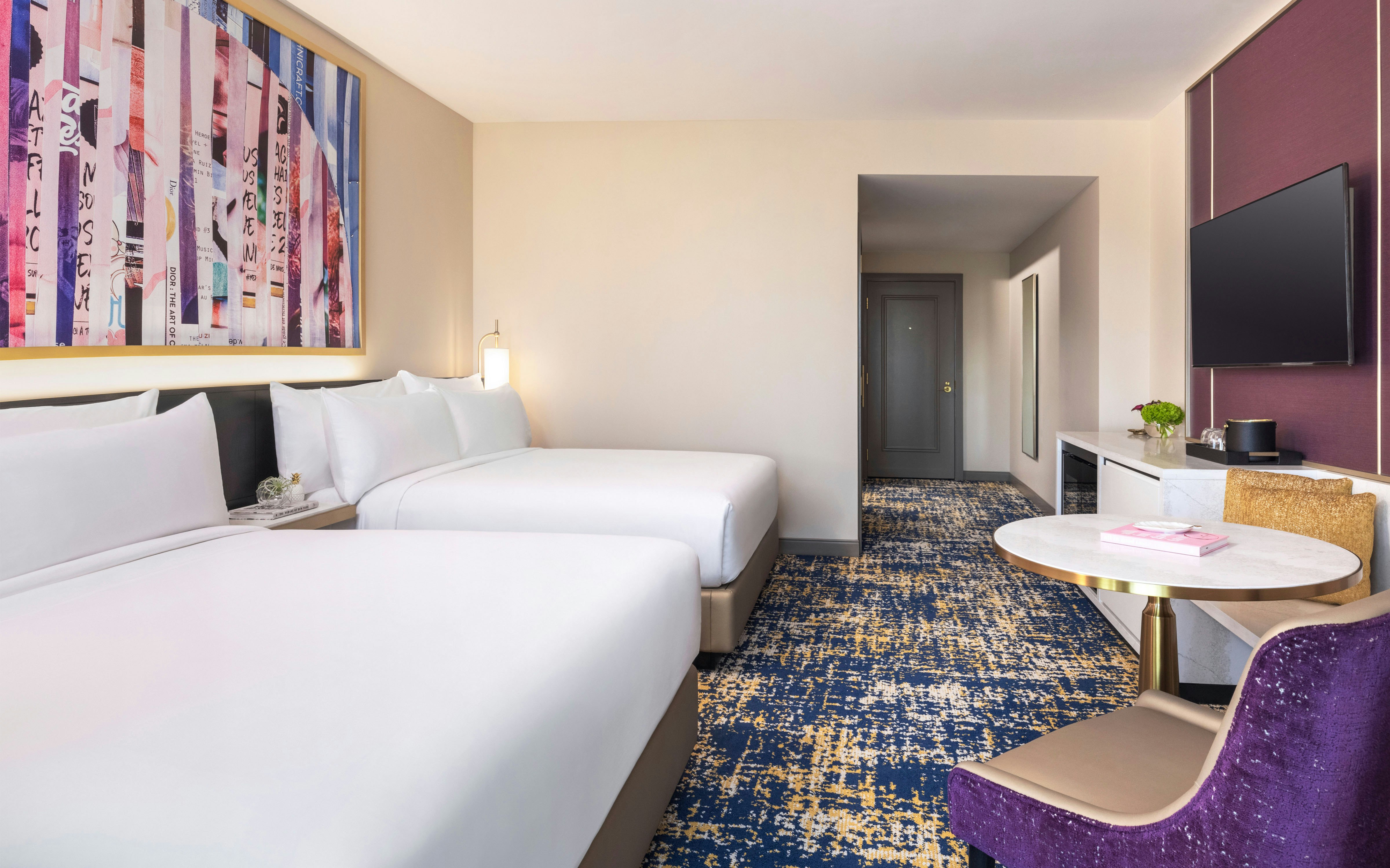 DELUXE, 2 QUEEN BEDS, ACCESSIBLE
