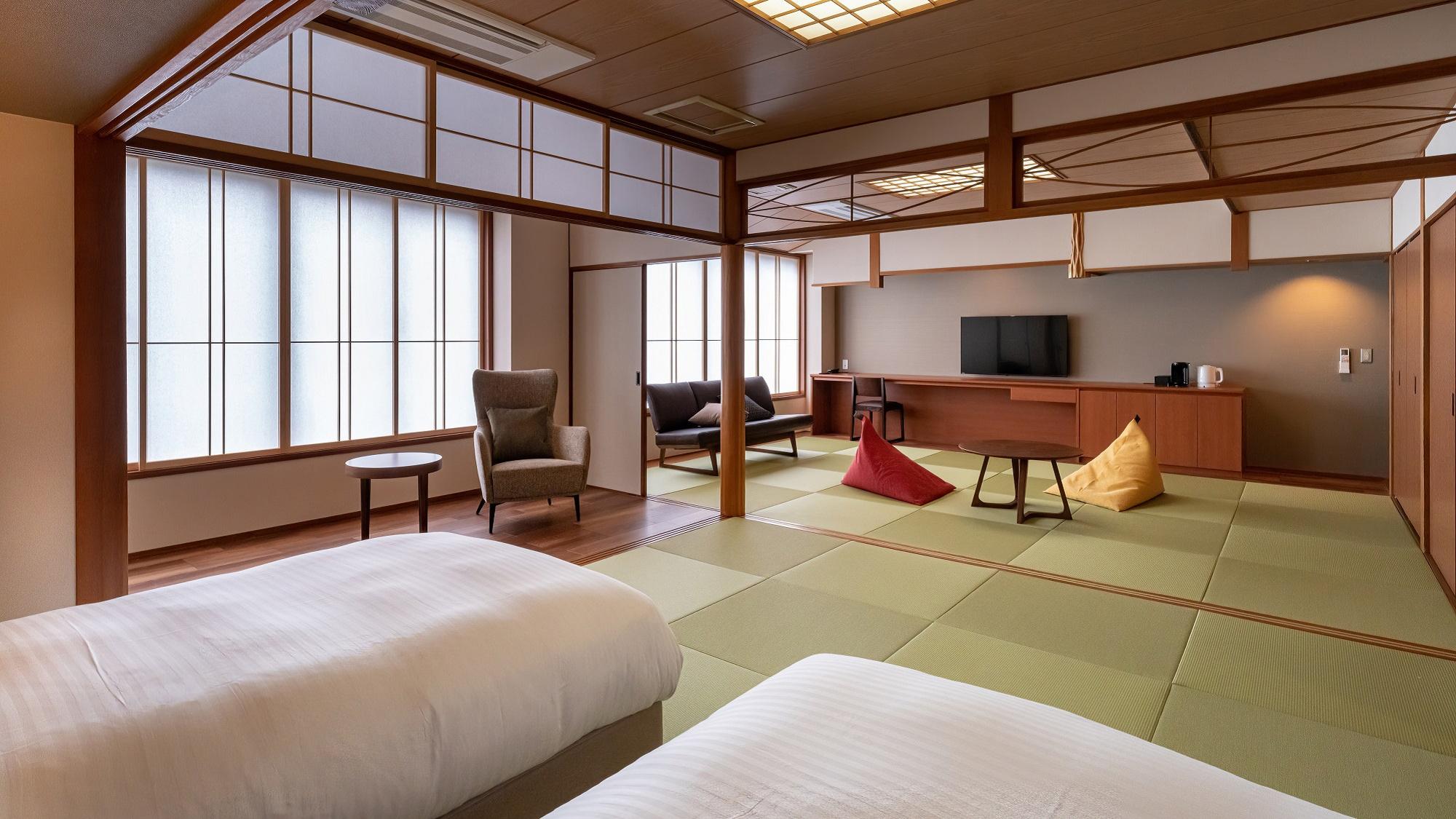 Renovated, Japanese Western, Japanese, Moderate, Twin Beds, Tatami