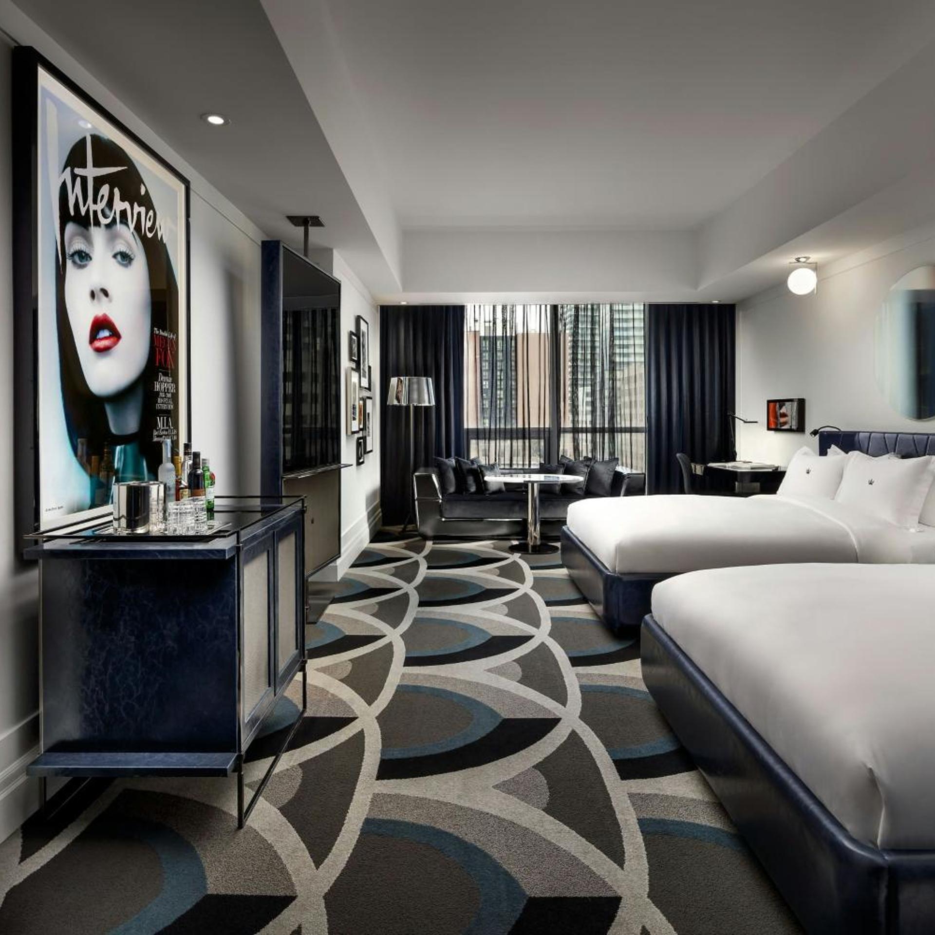 Grace, 2 Queen Beds, City View