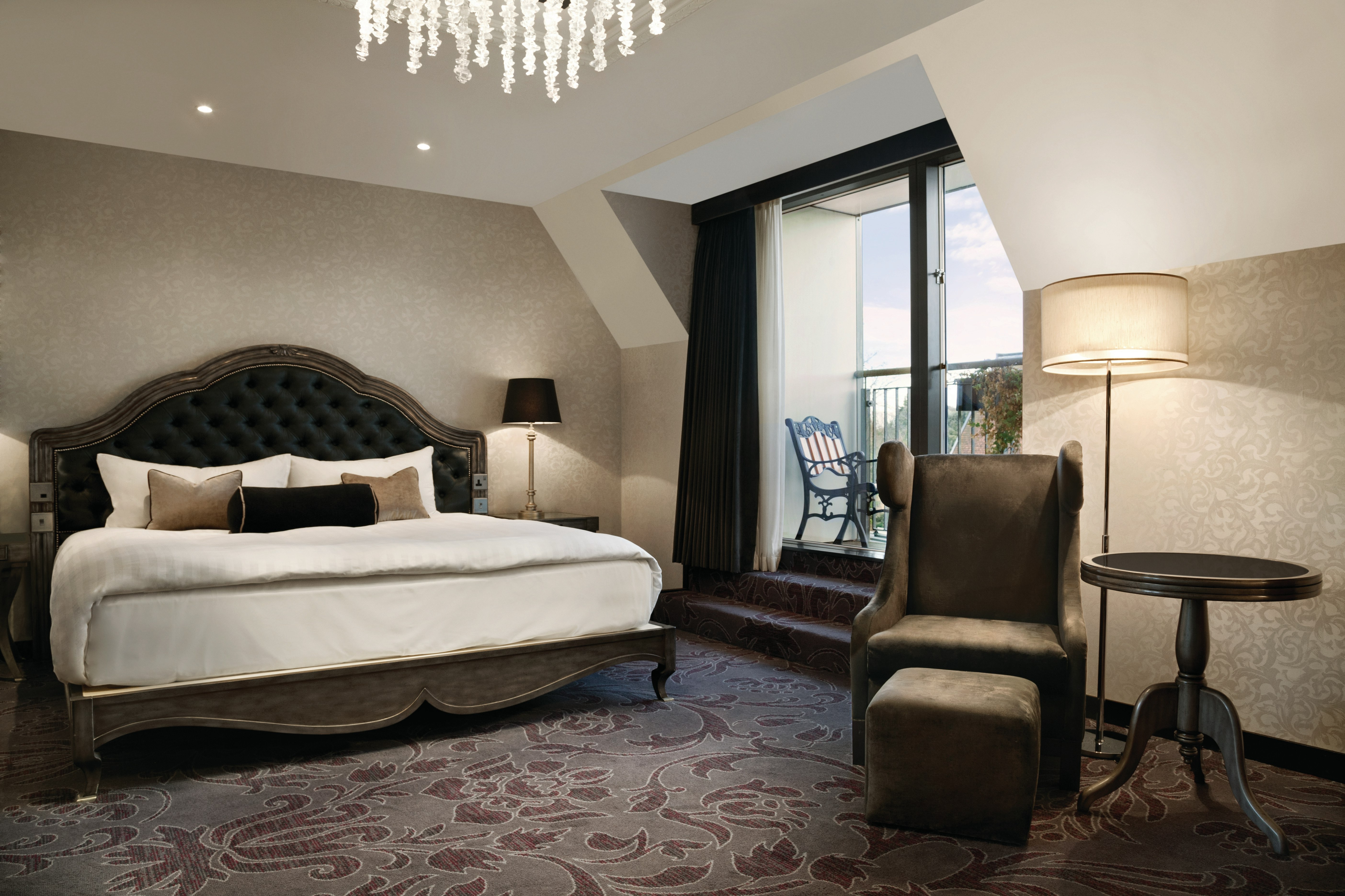 غرفة ديلوكس بسرير كينج وسرير كوين، Hilton London Syon Park 4/7
