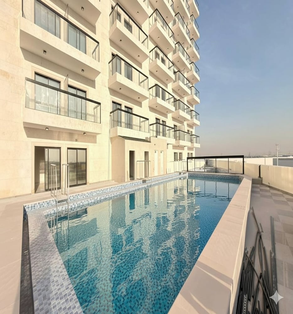 Luxury Apartment with Pool Gym & Free Parking at Equiti Gates Jebel Ali in DUBAI