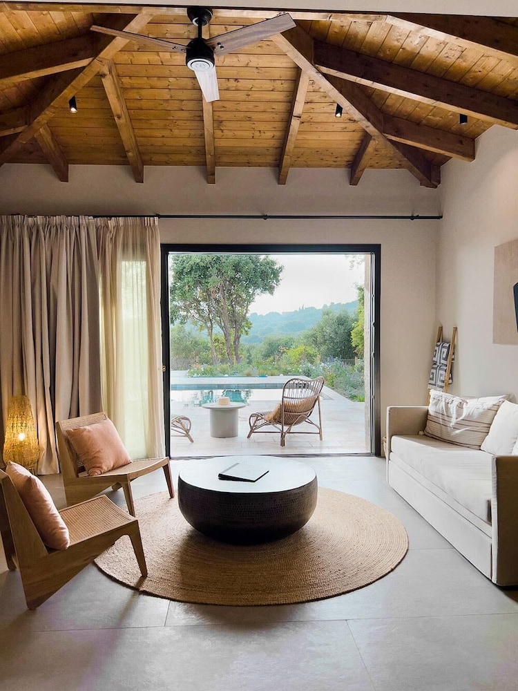 1 Bedroom, Elia, Villa, 1 King and 1 Single Beds, Outdoor Pool
