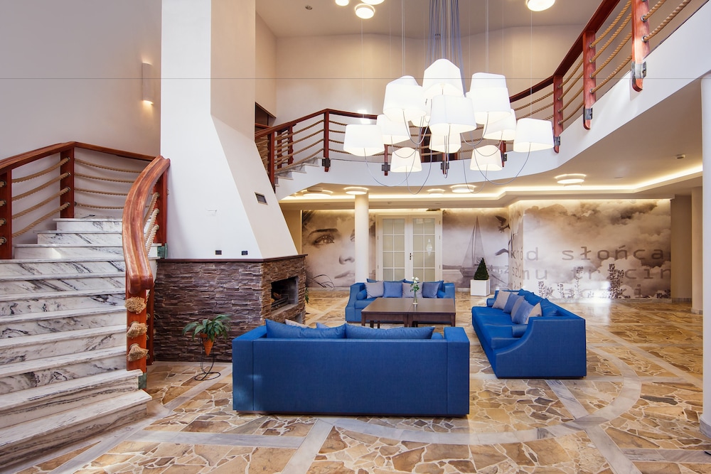 Lobby at Masuria Hotel and Spa, Lukta