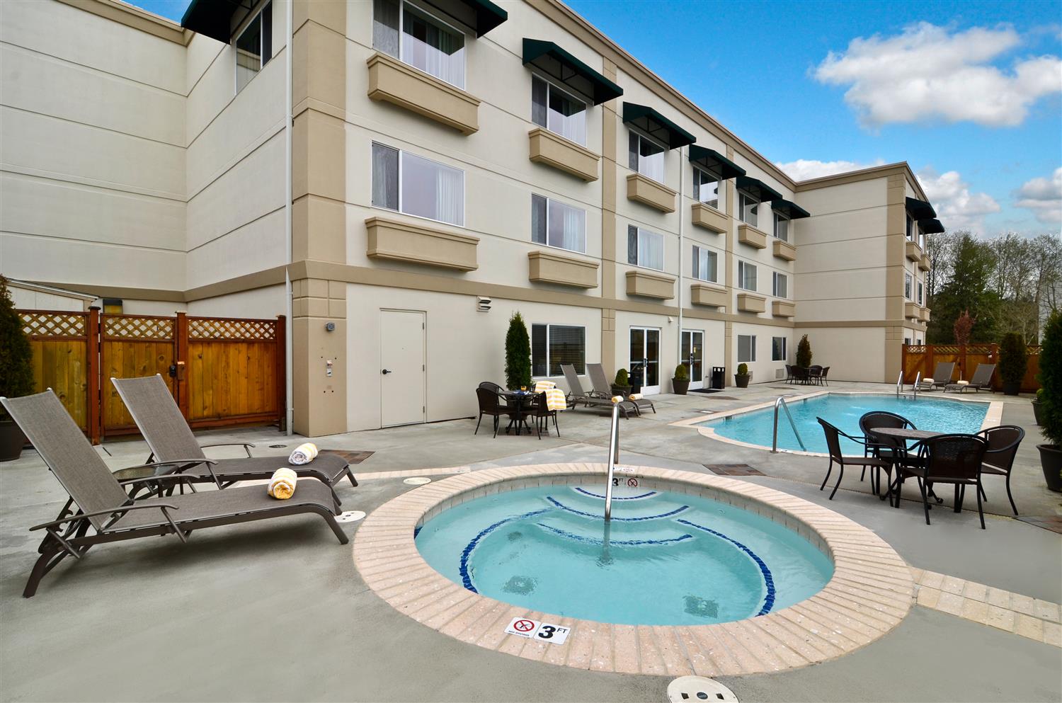Best Western Plus Edmonds Harbor Inn 40/40