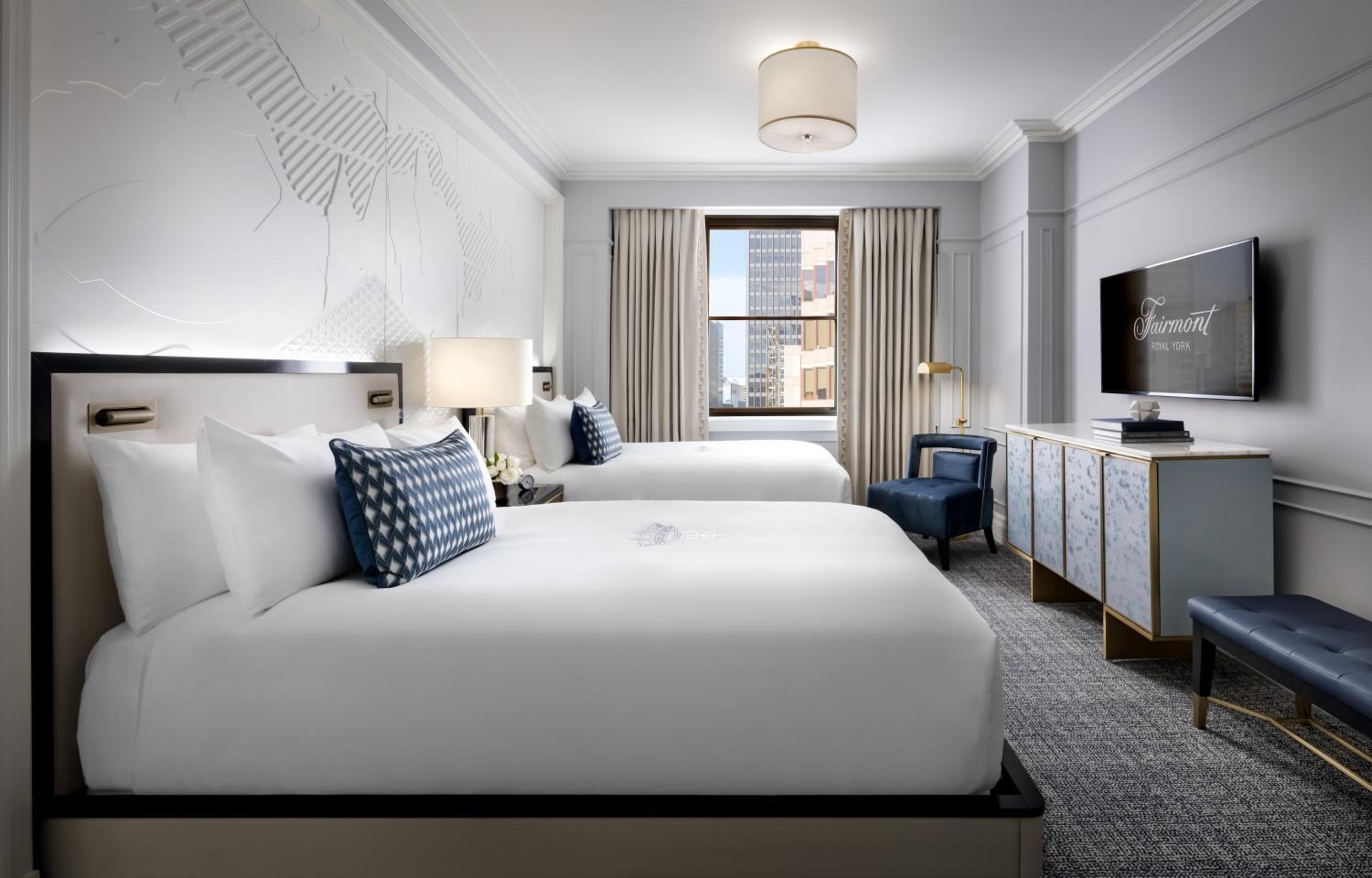 Fairmont Gold, 2 Double Beds