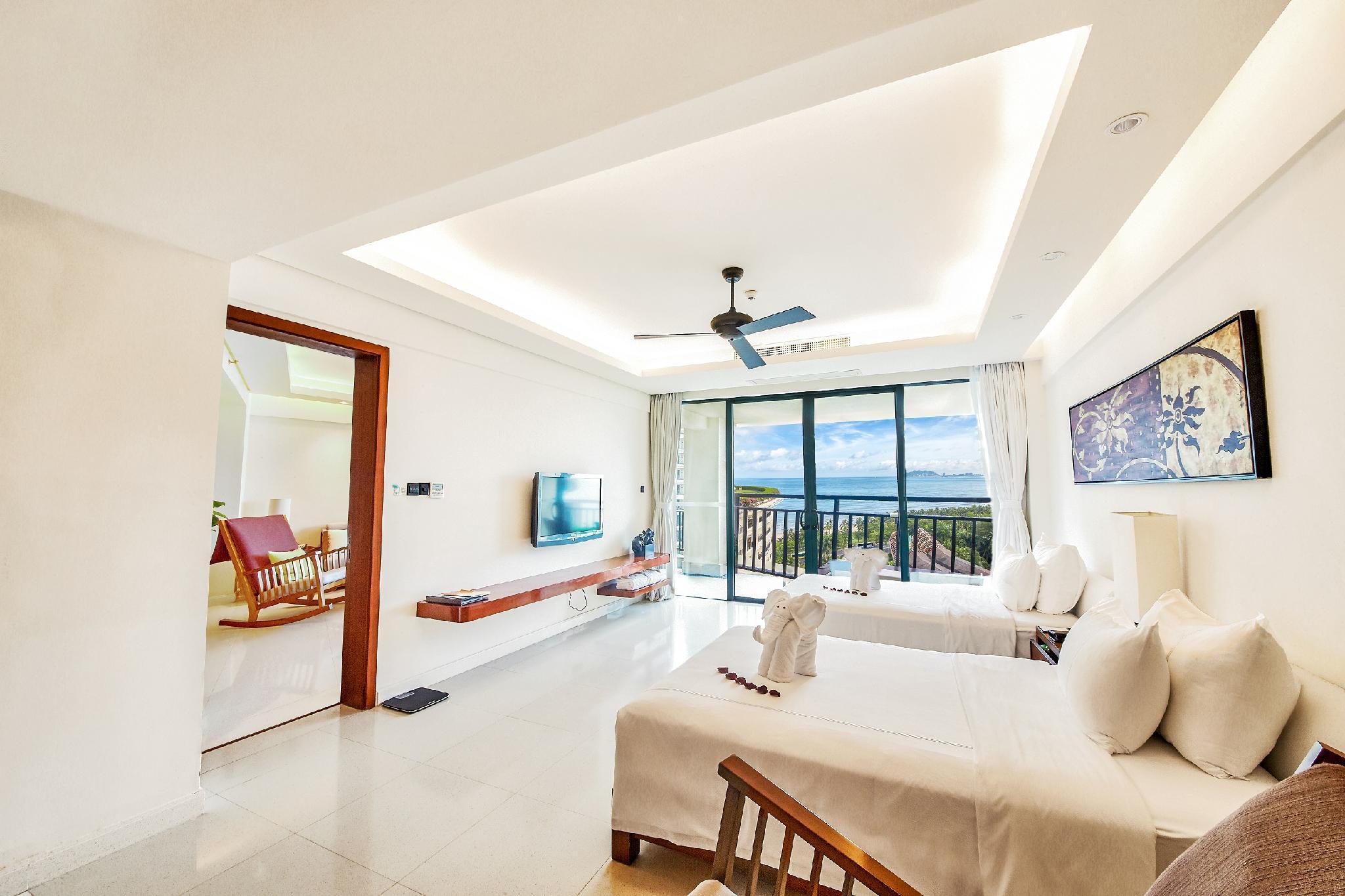 غرفة بإطلالة على البحر بغرفة نوم واحدة