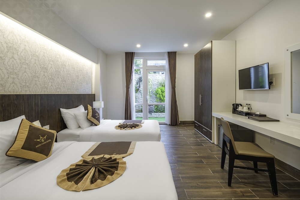 غرفة بريميوم بسريرين منفصلين، Minh Chien Hotel 4/7