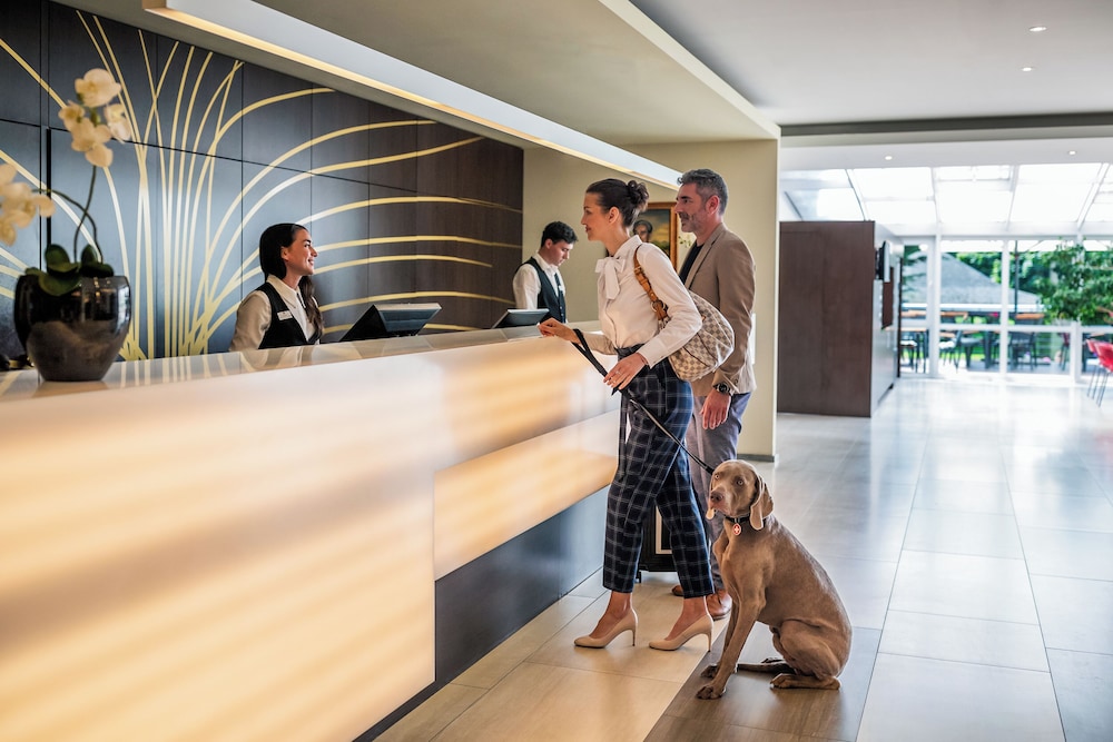 Lobby at Hotel Duo, PRAGUE