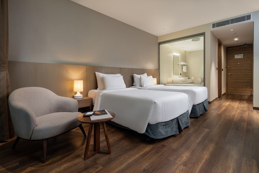 Mountain, Central, Deluxe, Twin Beds