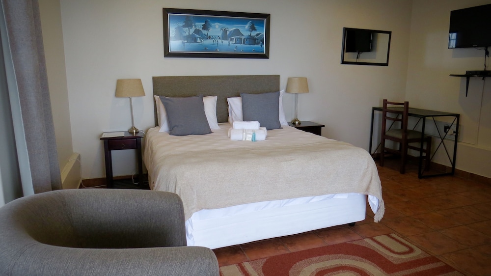 GARDEN, LODGE, DOUBLE BED