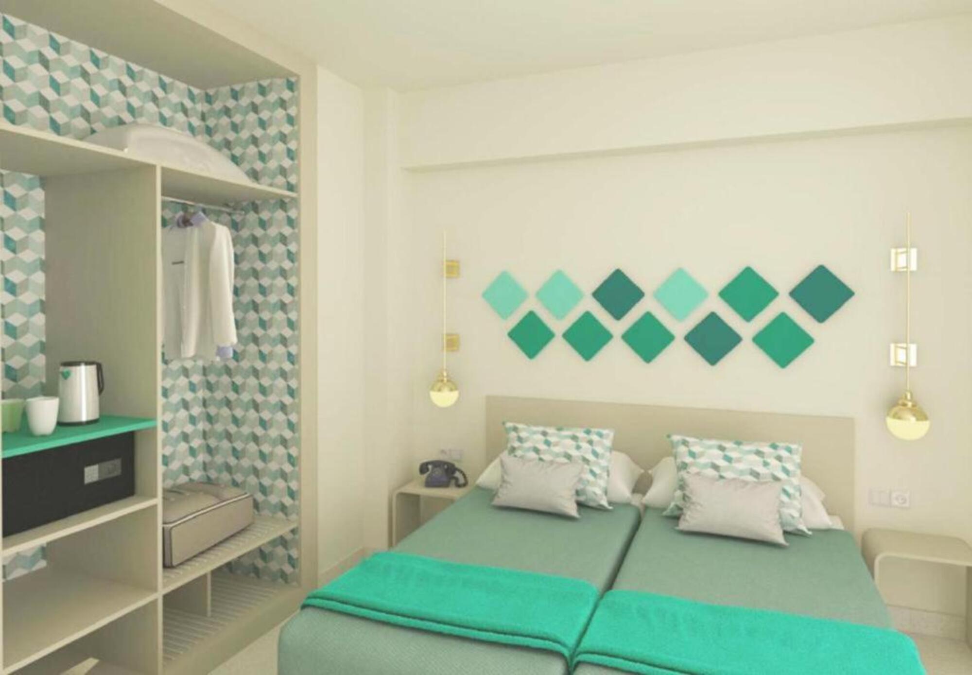 Standard, Double Bed, Balcony or Terrace