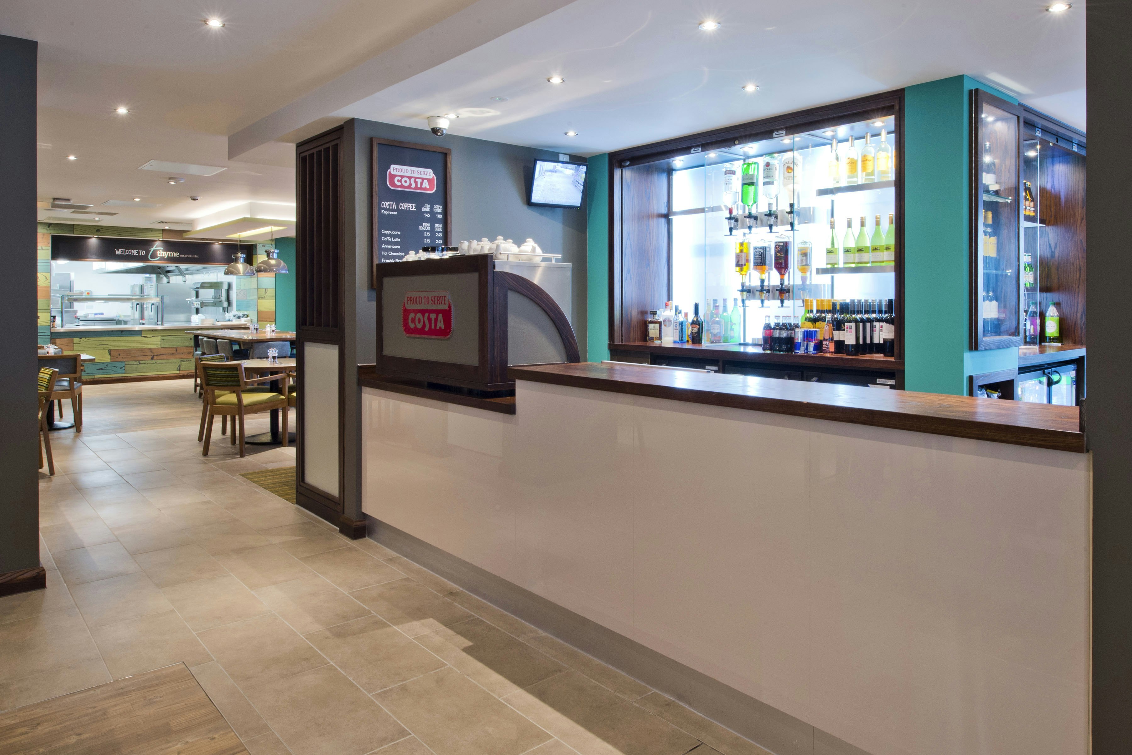 Lobby at Premier Inn Slough Central South Windsor Road Hotel, Stanwell