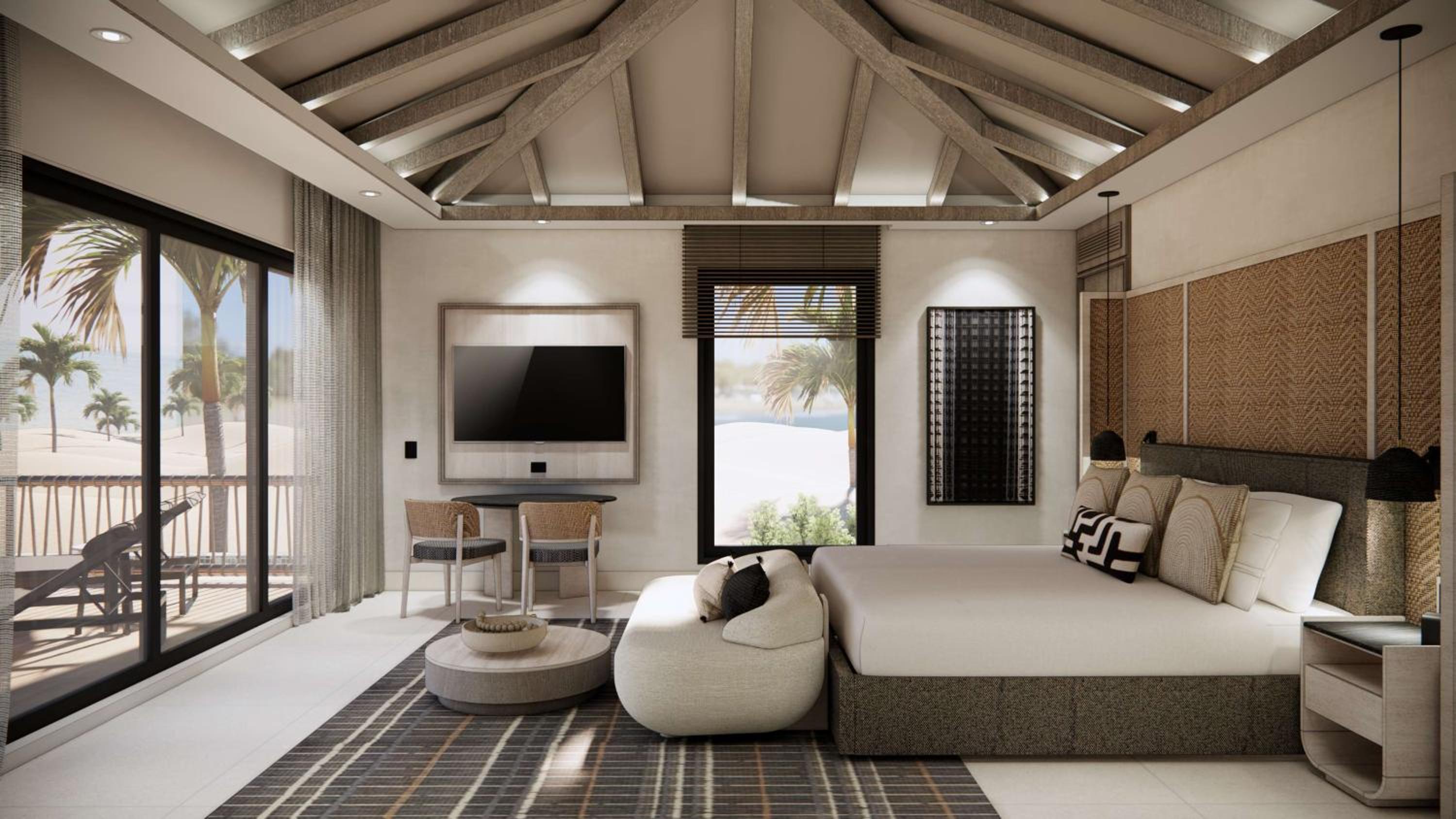 1 Bedroom, Azure, Club, Suite, Bungalow, King Bed