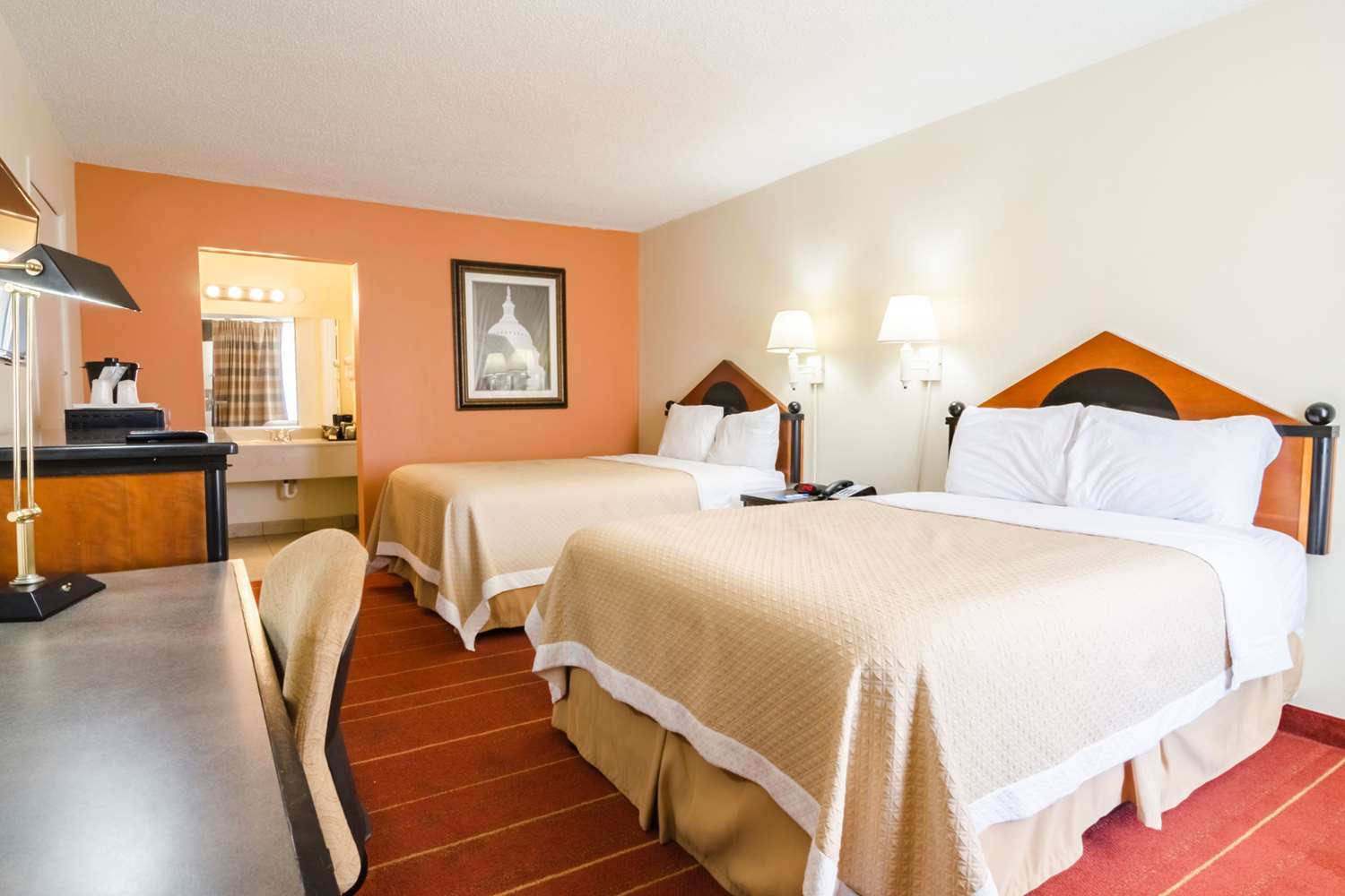 Room, 2 Double Beds, Smoking