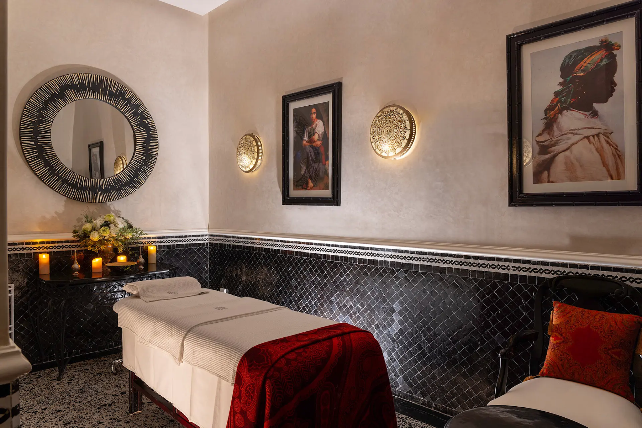 Lobby at Palais Ronsard Relais Chateaux, MARRAKECH