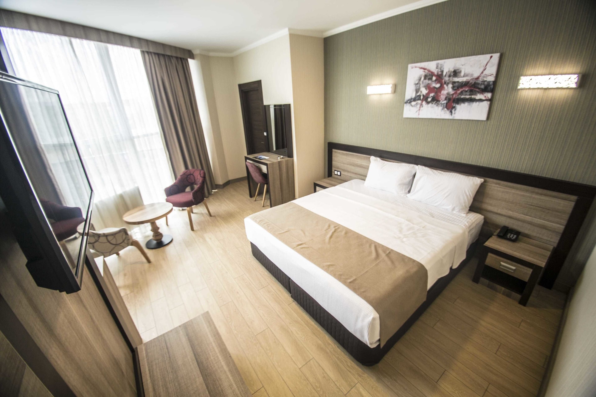 ROOM, SINGLE, DOUBLE BED