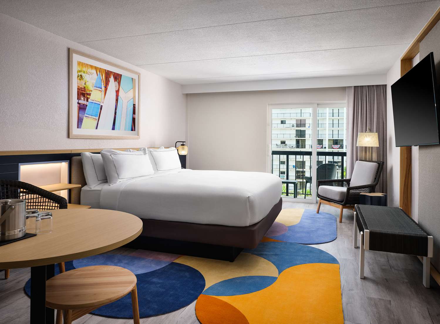 Room, King Bed, Balcony