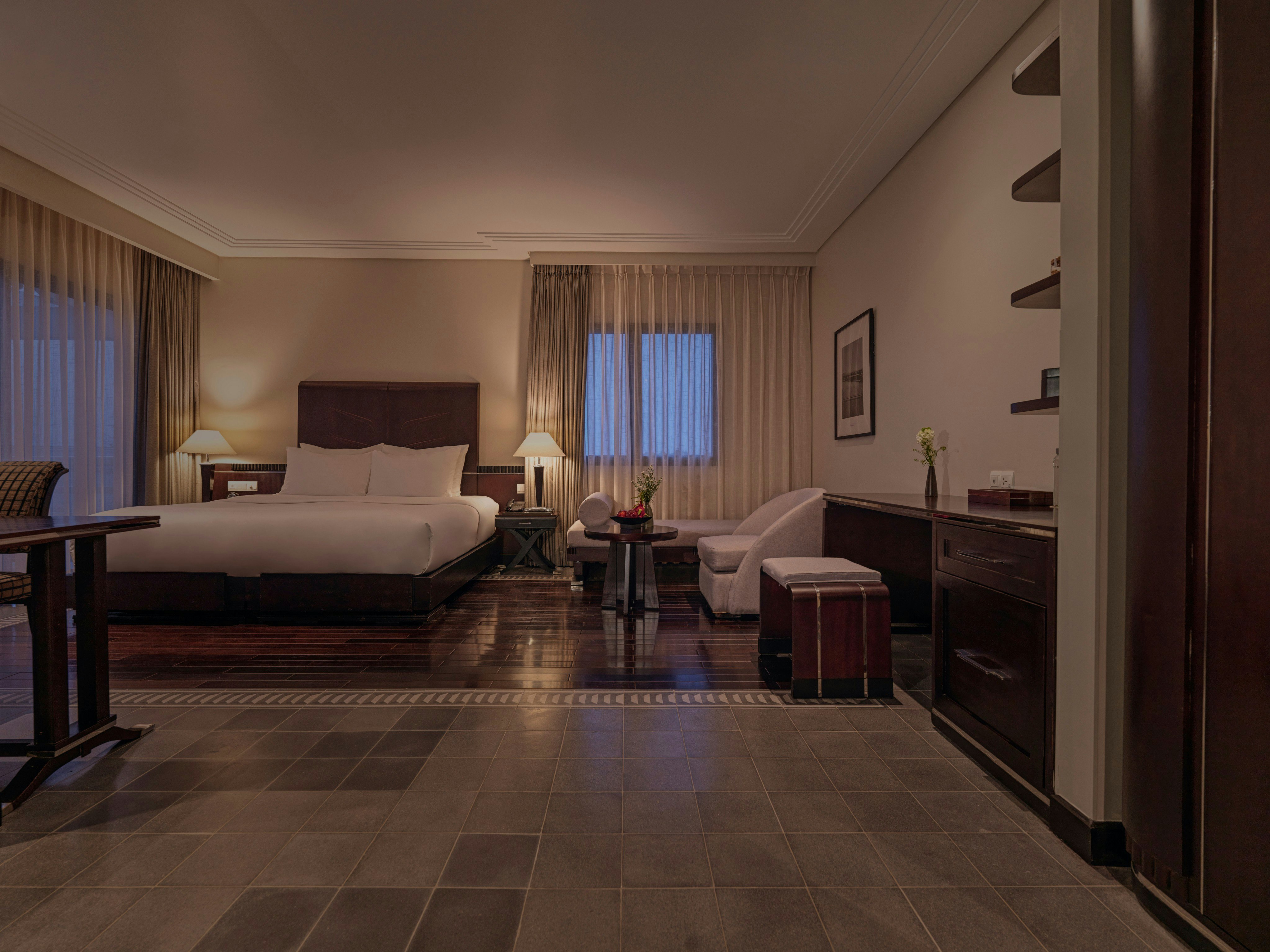 Garden, Deluxe, King Bed