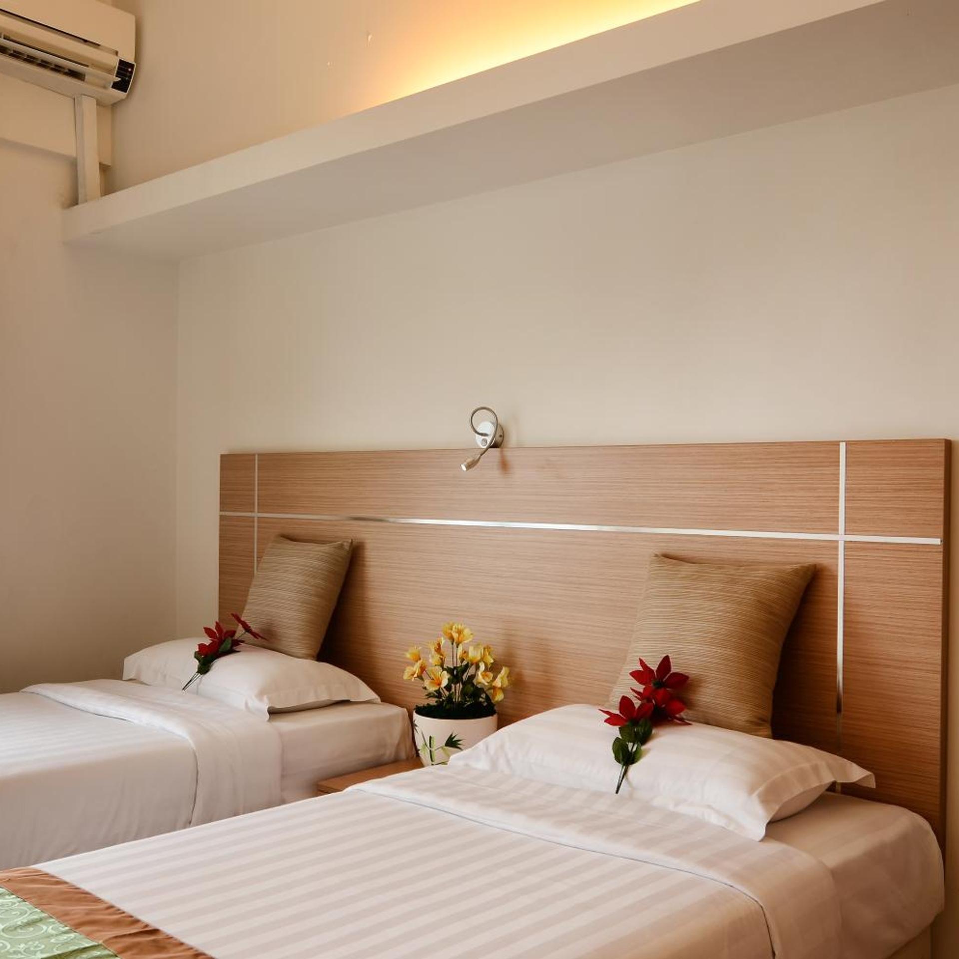 Middle, Shared Bathroom