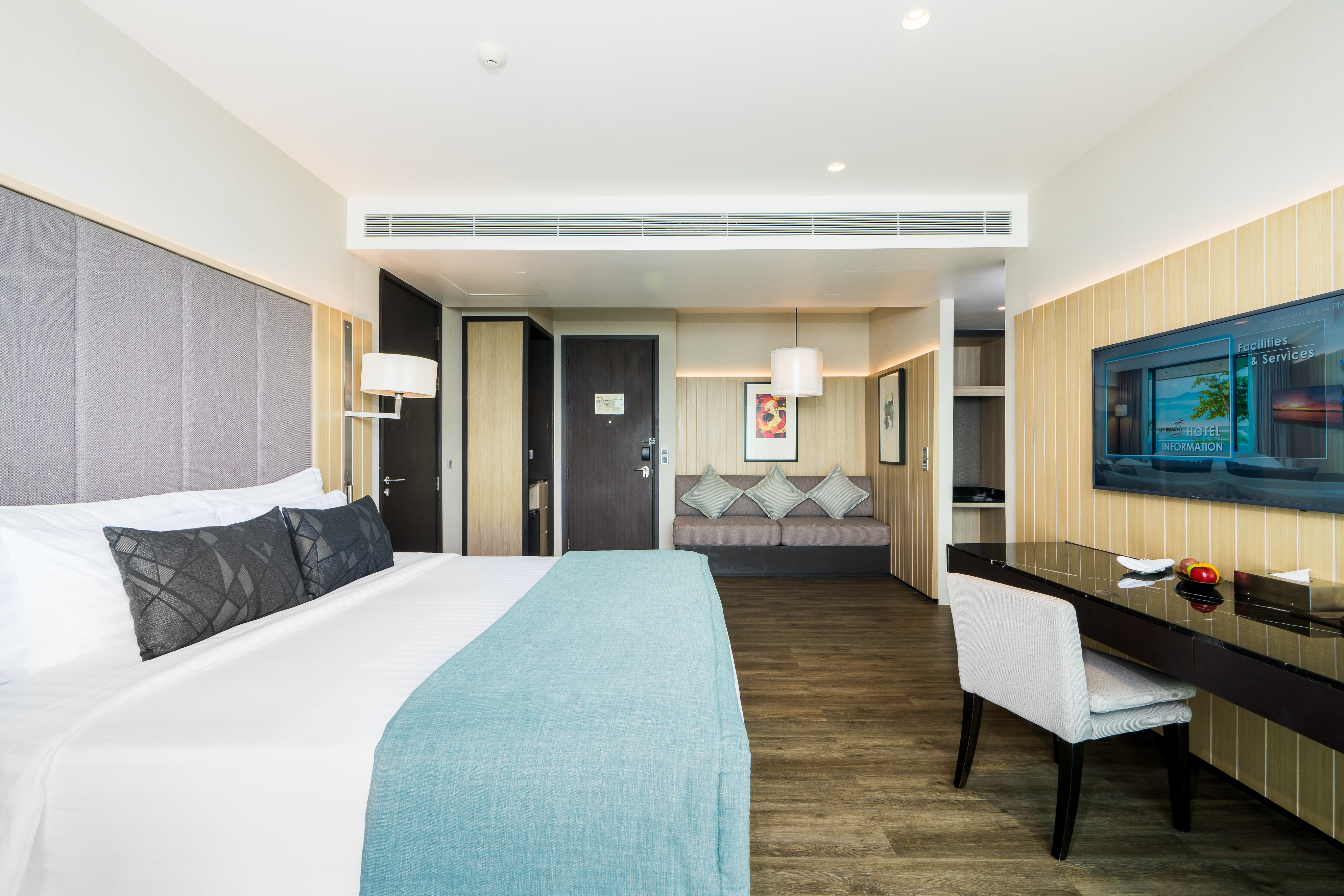 Premier, Double or Twin Bed, Sea View