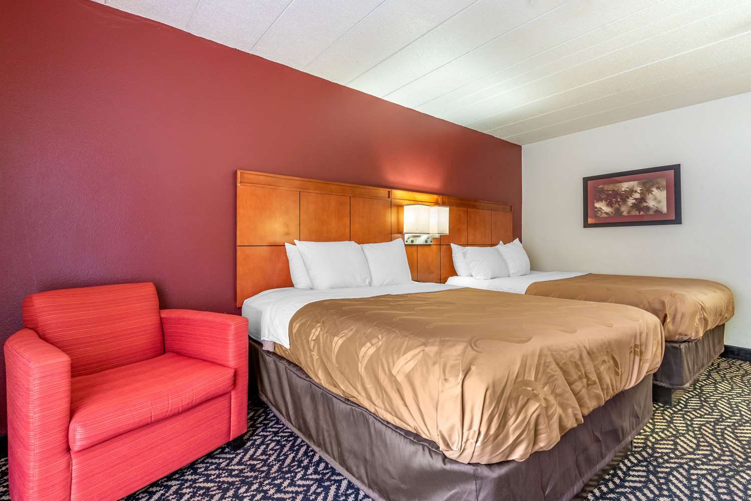 Room, 2 Queen Beds, Smoking