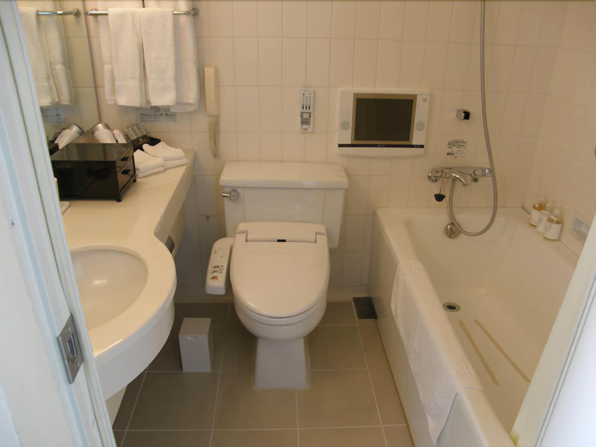 غرفة بسريرين منفصلين بإطلالة على الجبل، Furano Resort Orika 4/4