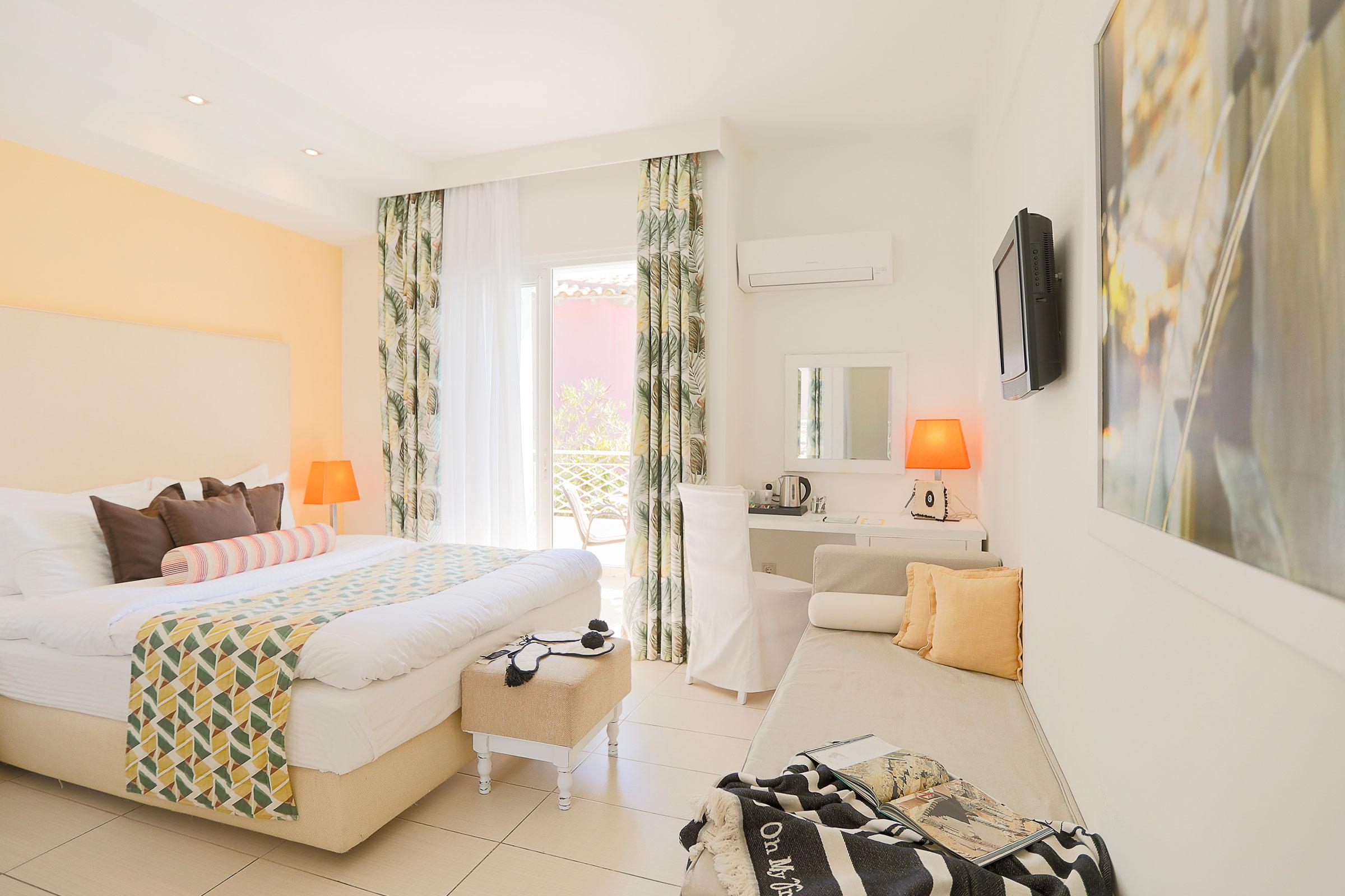 Superior, Double Bed, Garden View, Balcony or Terrace
