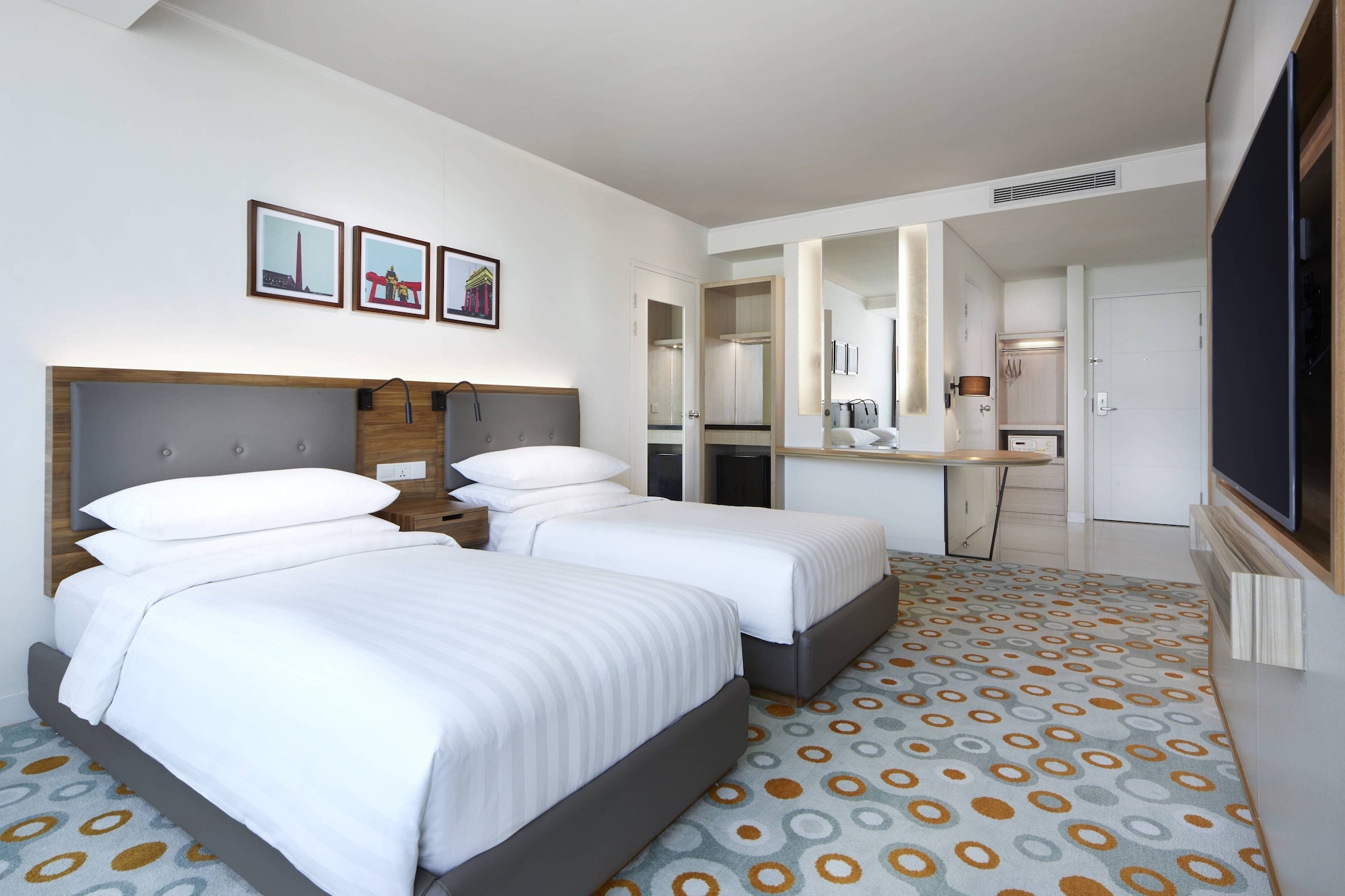 جناح بسرير كينج بغرفتي نوم، Fairfield By Marriott Surabaya 5/9