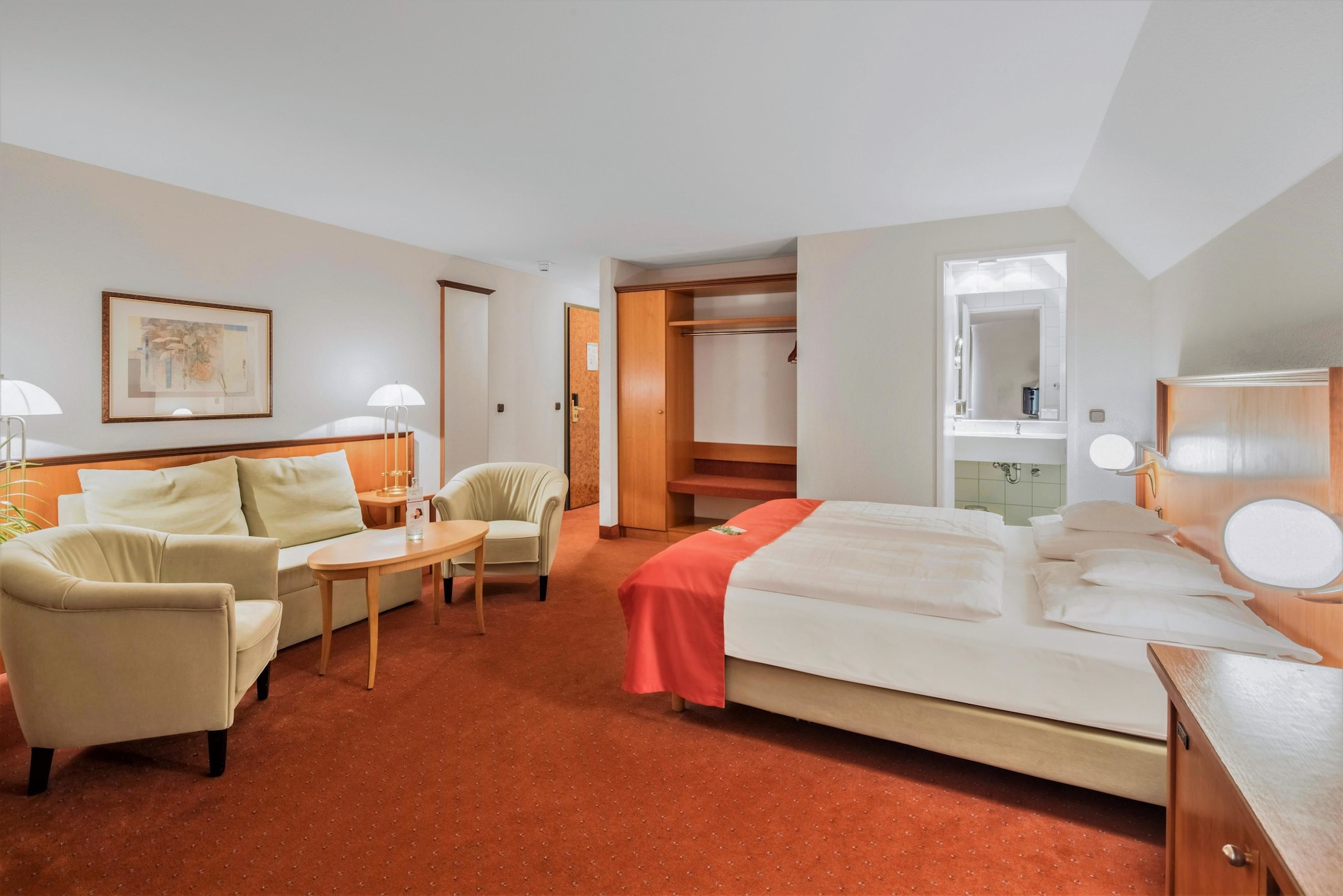 غرفة كومفورت كبيرة ركنية بسرير مزدوج، Best Western Plus Hotel Excelsior 2/5