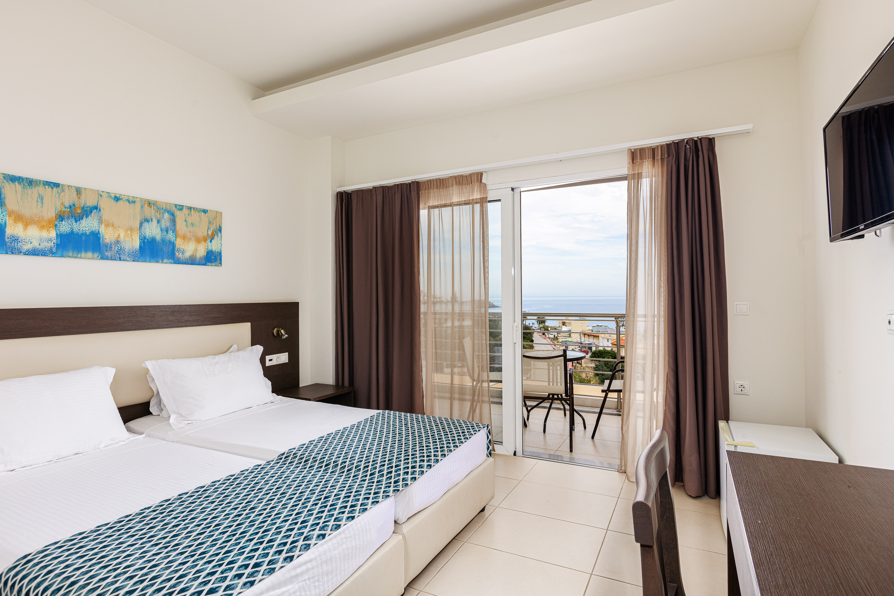 SUPERIOR, DOUBLE OR TWIN BED, SEA VIEW