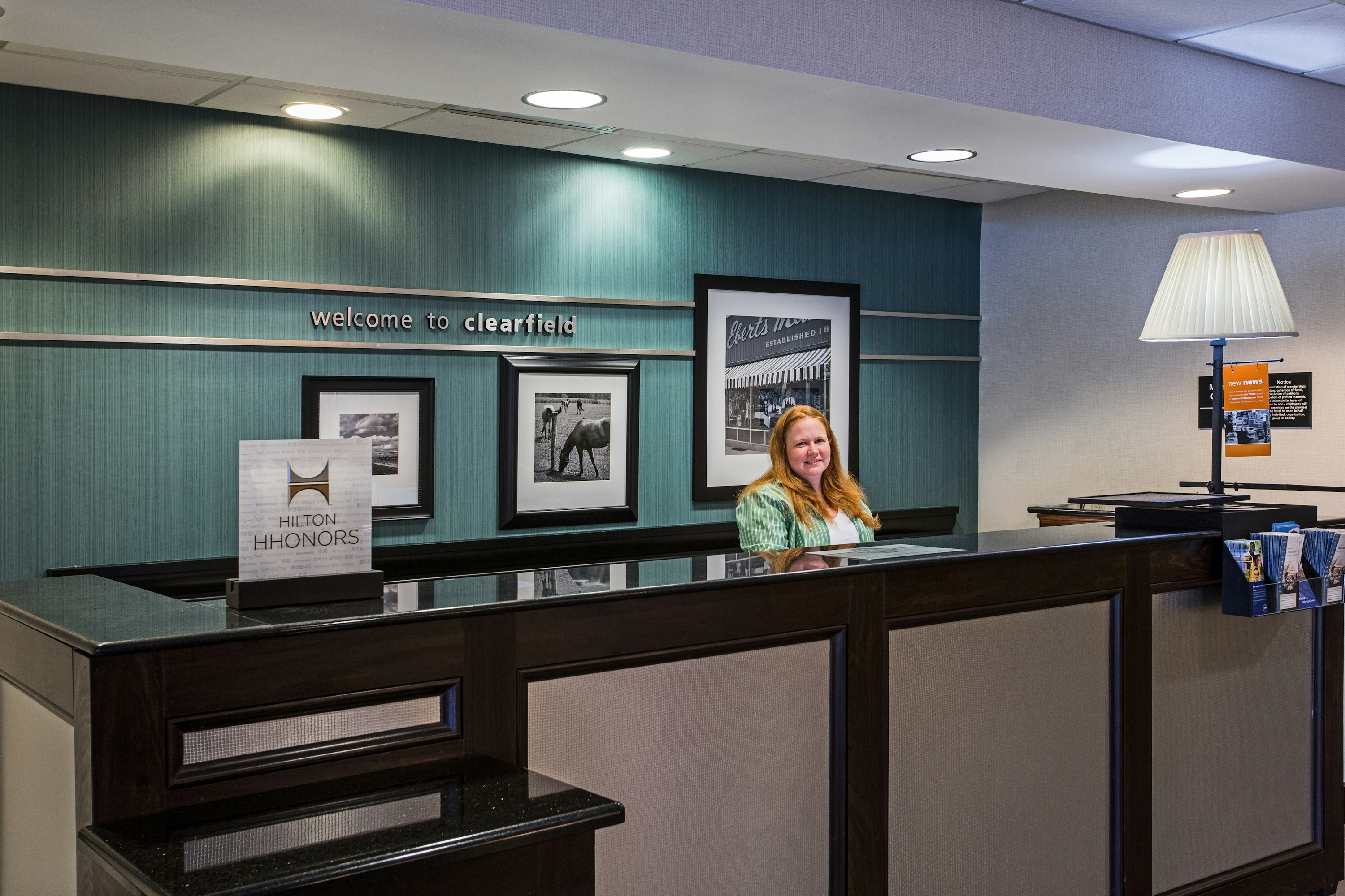 Lobby at Hampton Inn Clearfield, CLEARFIELD - PA