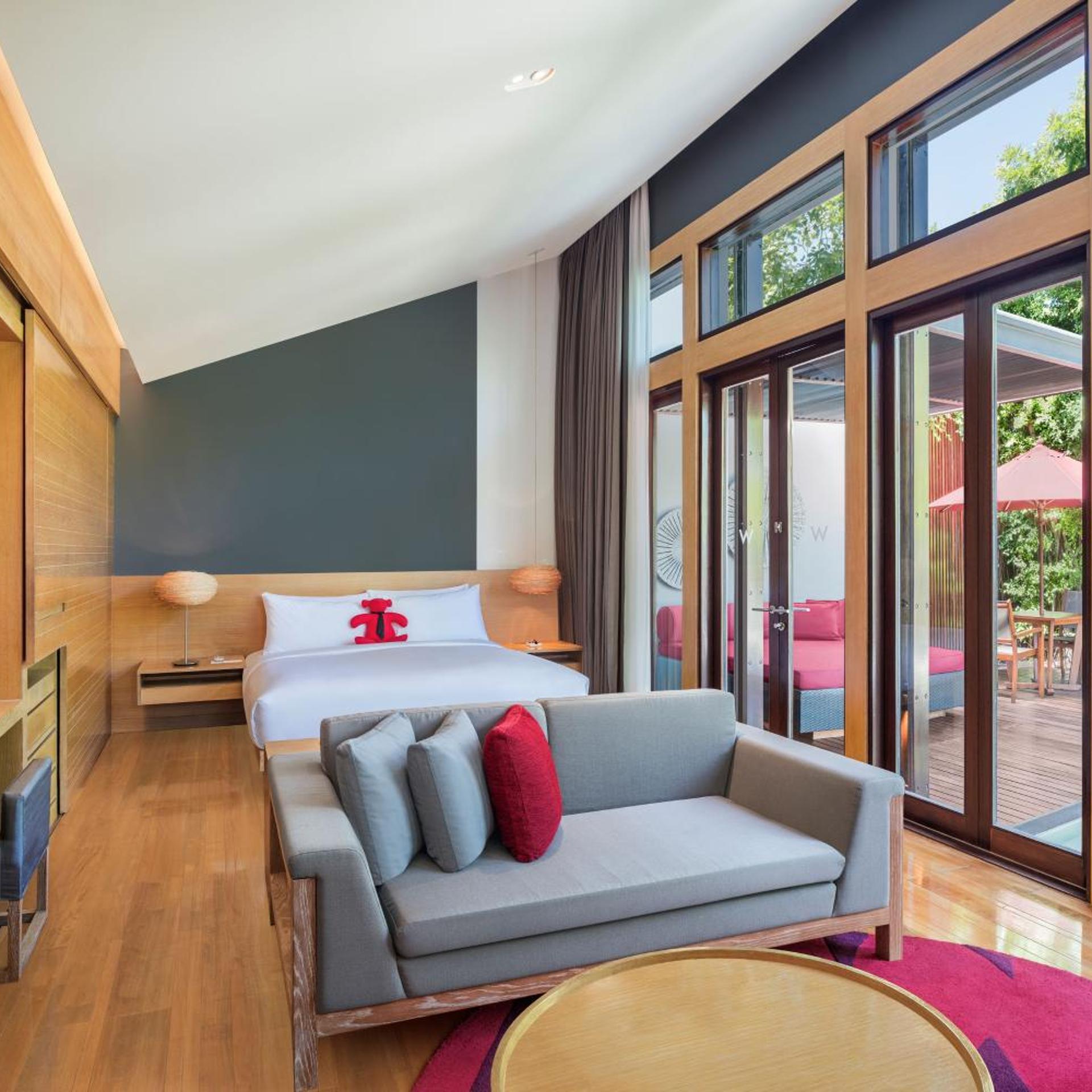 Deluxe, Villa, King Bed, Garden View, Private Pool, W Koh Samui 2/5