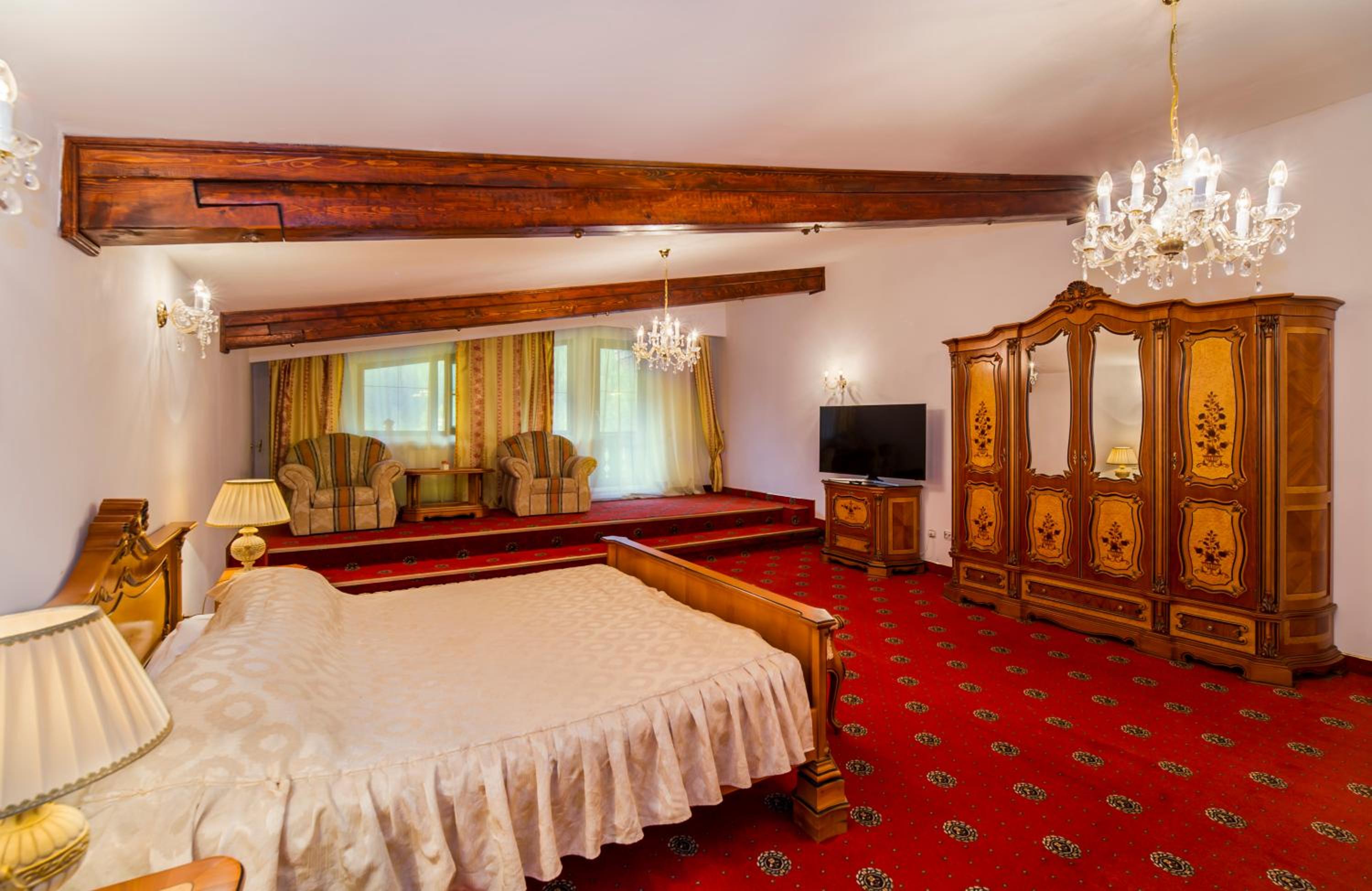 Deluxe, Suite, Sauna, Balcony