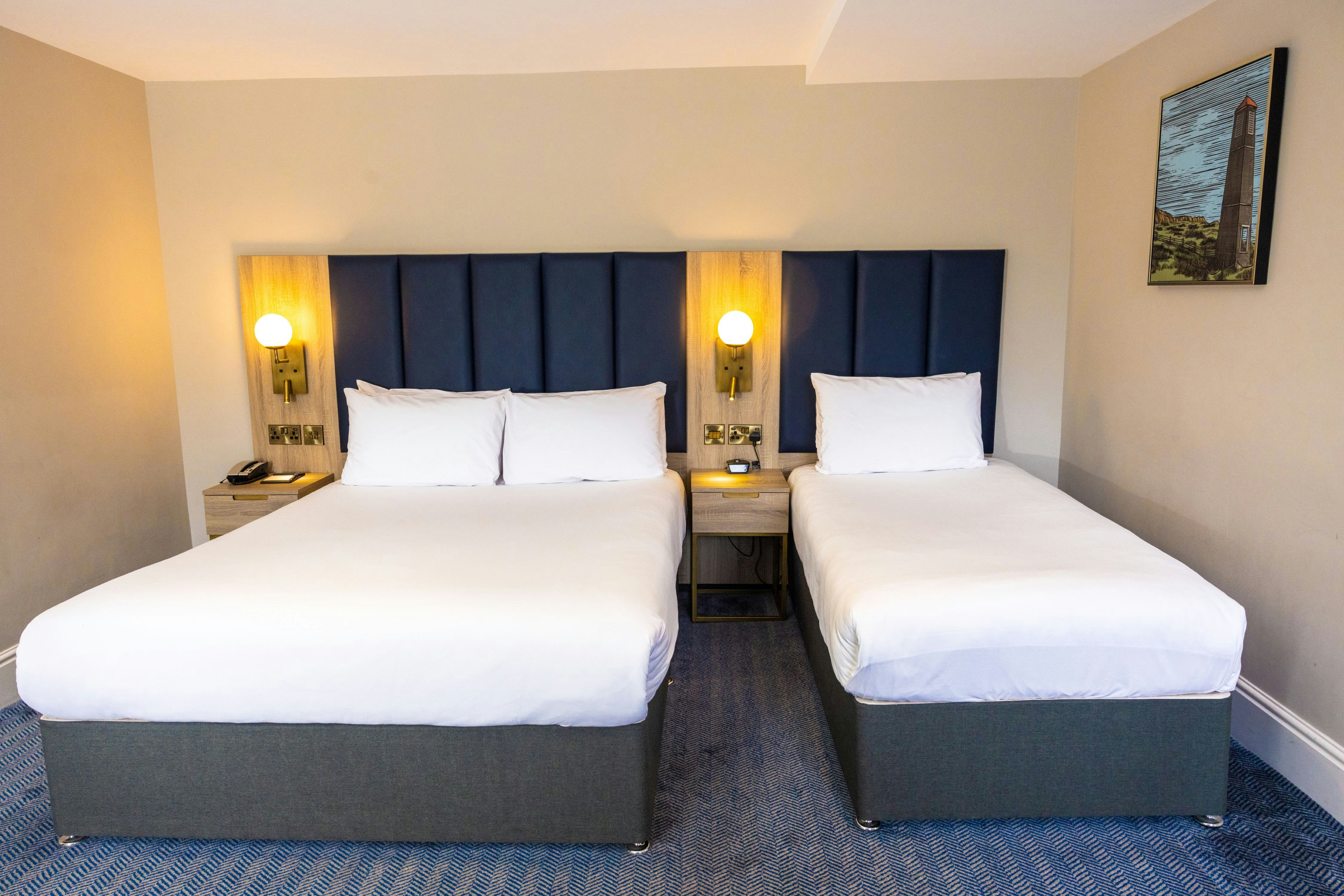 غرفة ديلوكس بسرير مزدوج مع أريكة