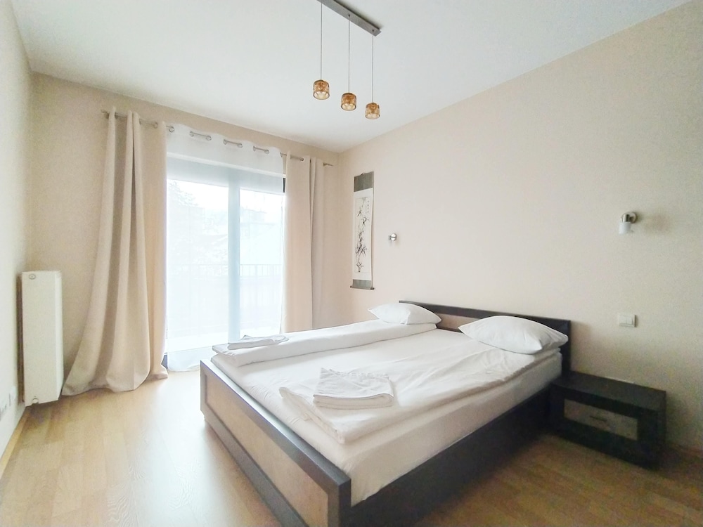 شقة بسرير كوين بغرفة نوم واحدة مع أريكة، Turnau City Aparthotel 8/10