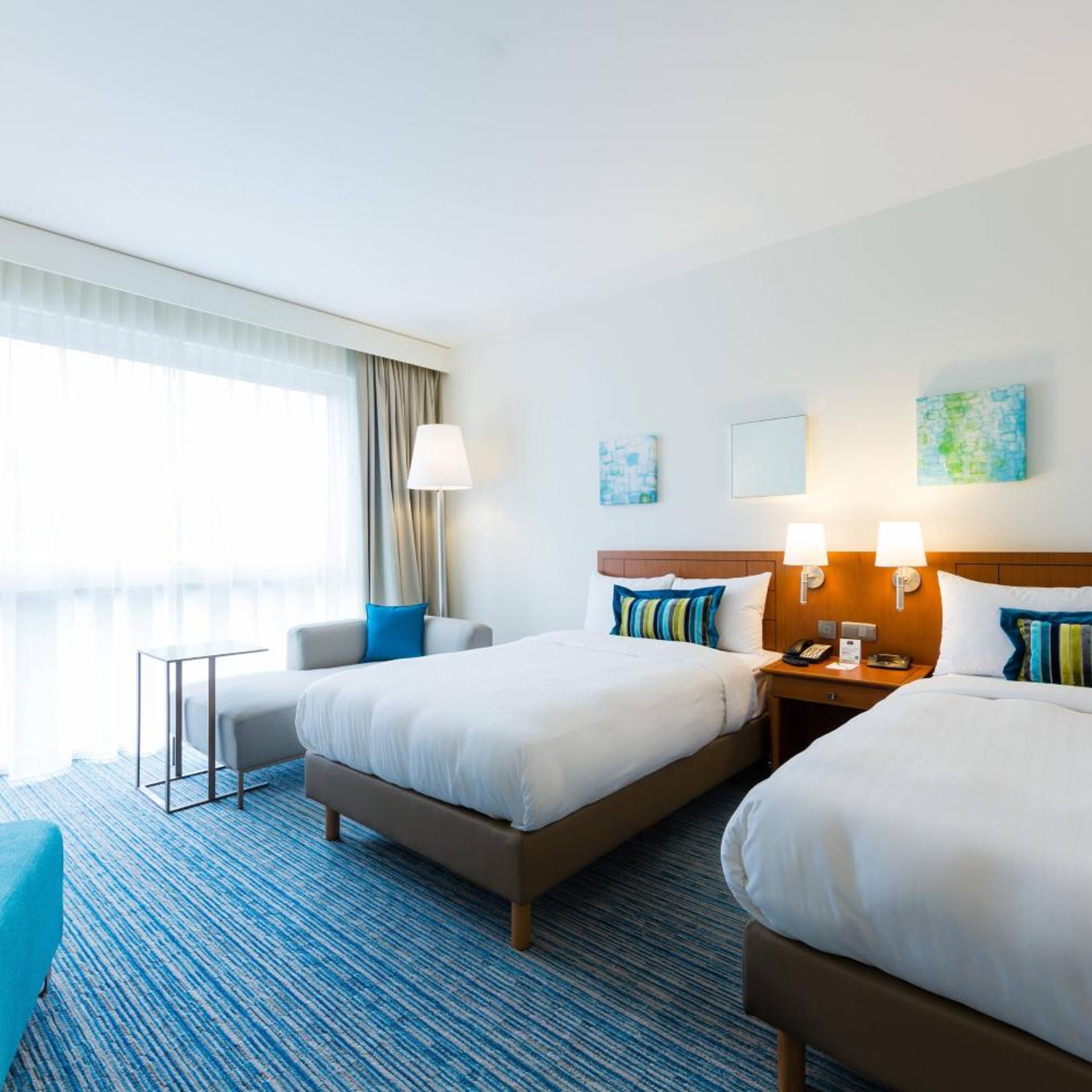 غرفة متصلة عائلية بسرير فردي، Courtyard By Marriott Brussels 4/10